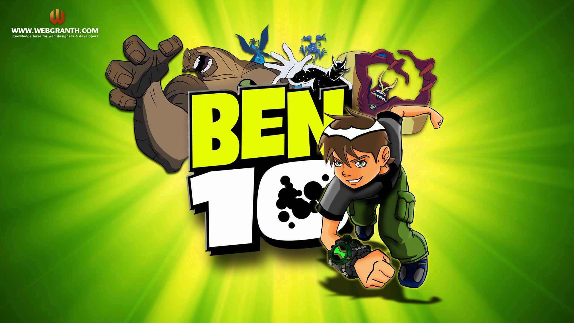 I made a Ben 10 wallpaper featuring almost every single alien  rBen10
