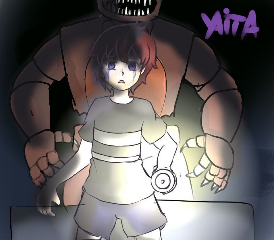 Fnaf 4 Im Sorry Child Anime By Yaita Chan