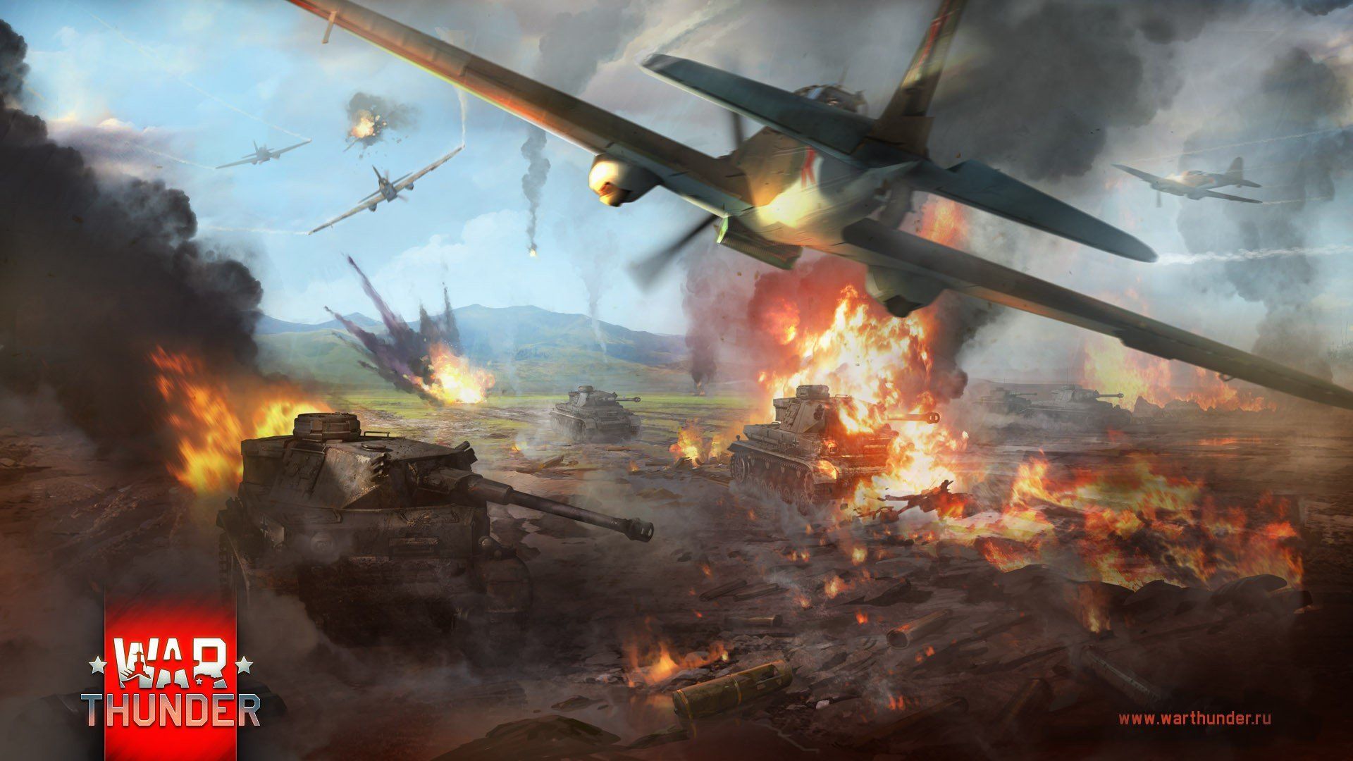 War Thunder, Tank, Airplane, Gaijin Entertainment, Video games