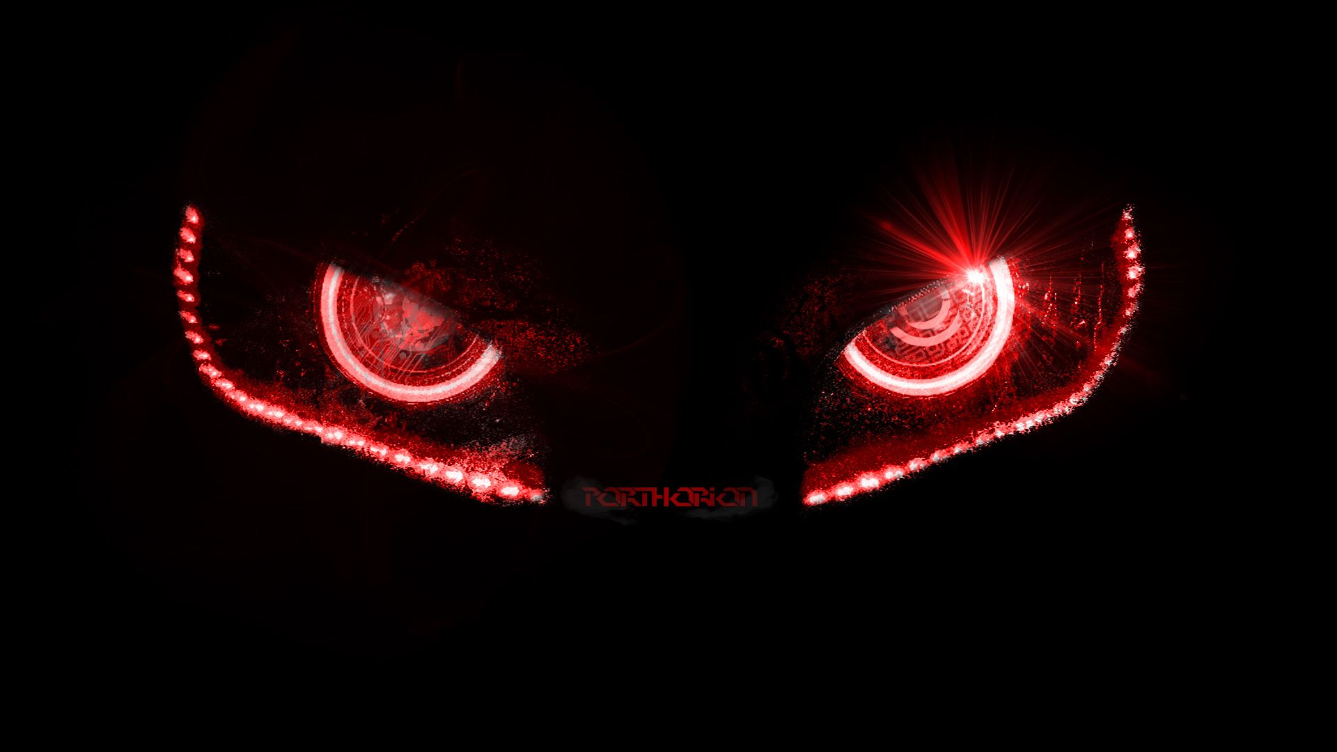 Free download evil robotic eyes without lines