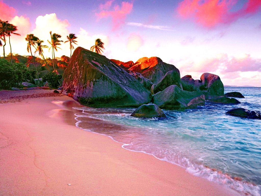 Caribbean Island Wallpaper