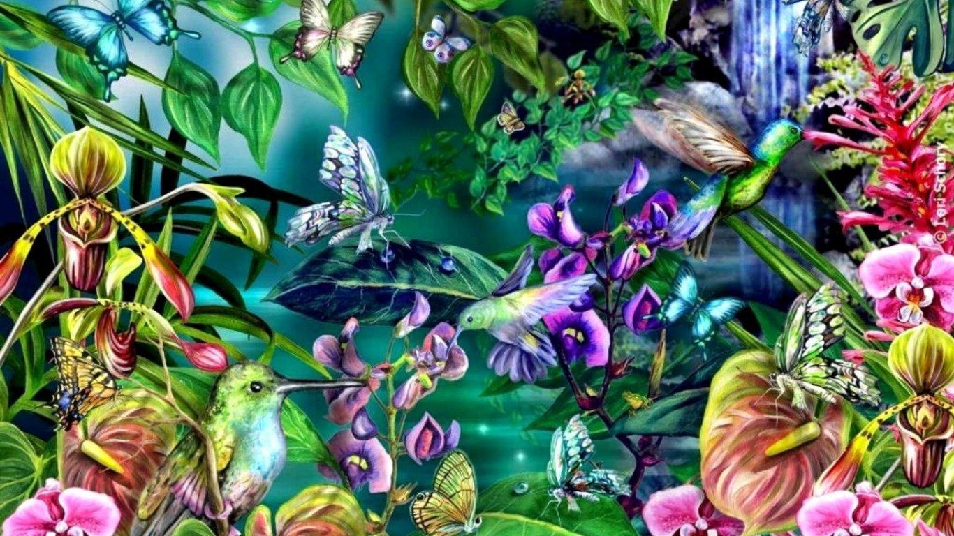 Spring Collage Wallpaper and Background Imagex768