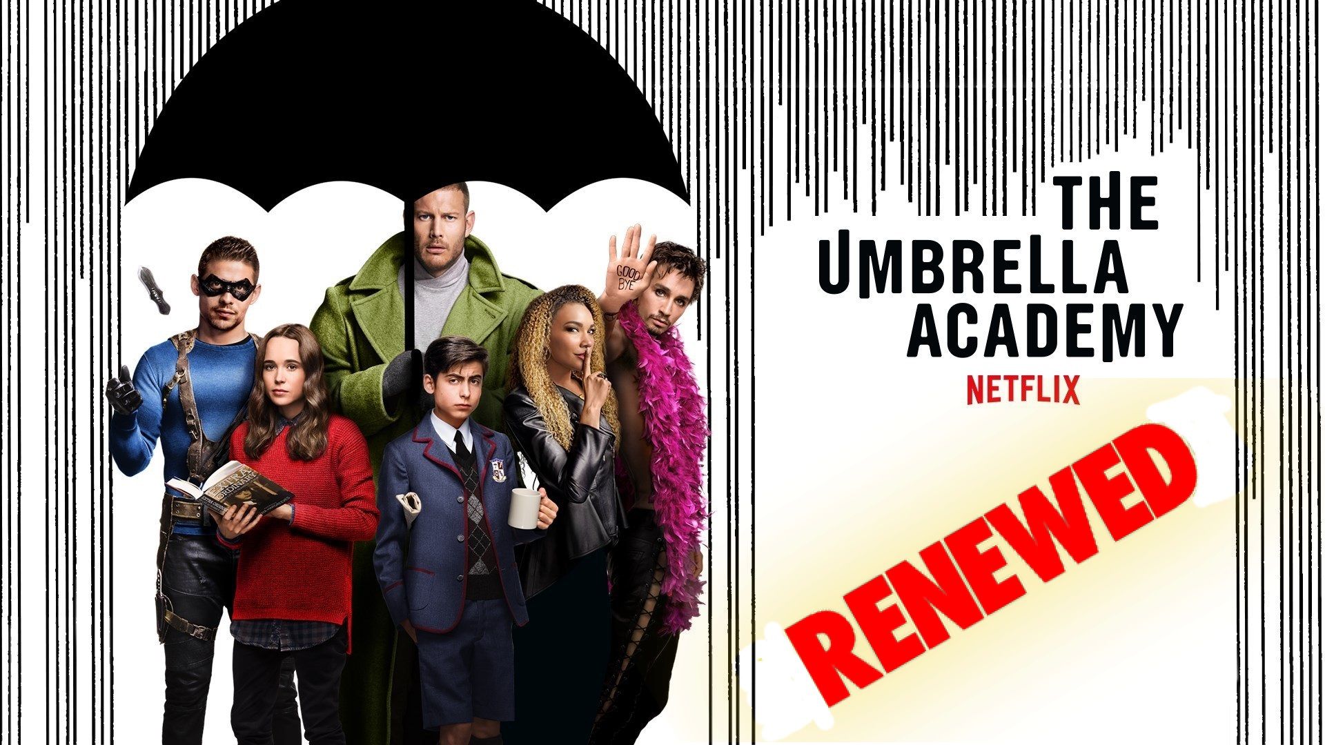 The Umbrella Academy renewed for a second season Let's Talk About