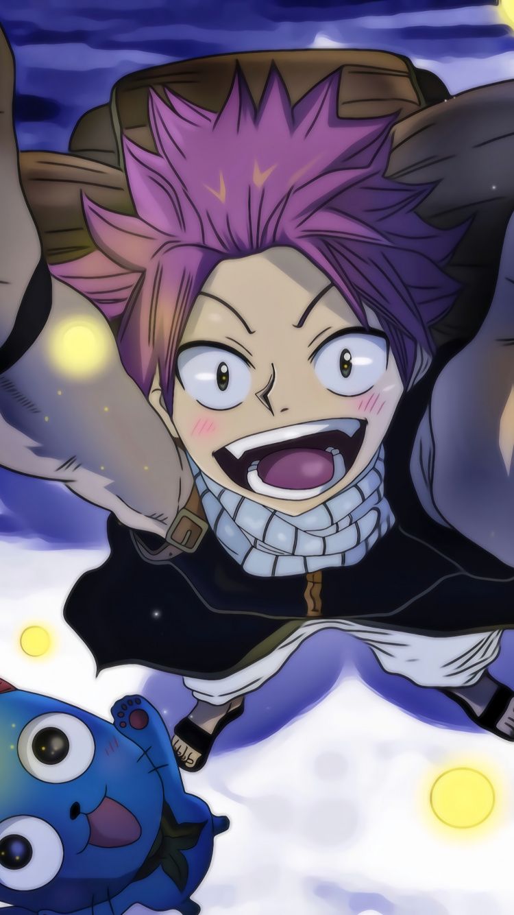 Download Natsu Dragneel, Fairy Tail, anime boy, artwork wallpapers
