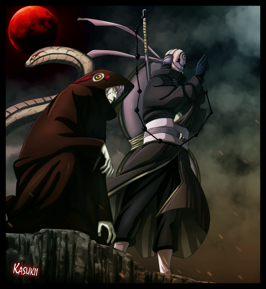 Naruto Shippuden Wallpaper: New Tobi and Kabuto