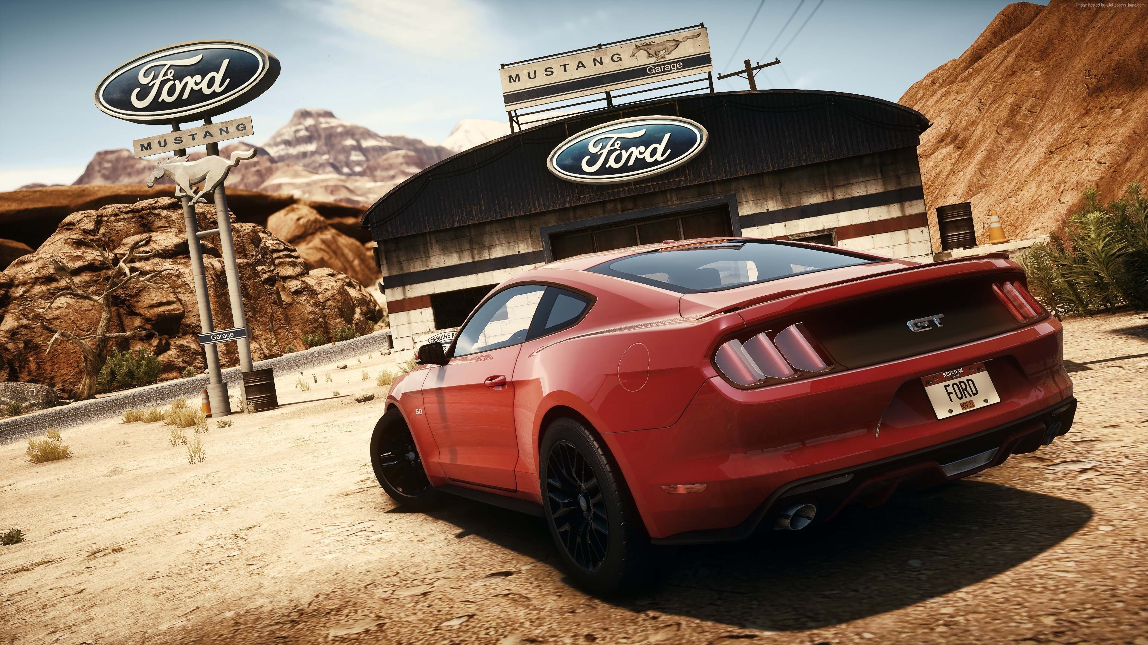 Need For Speed Ford Mustang 3840 x 2160 Ultra HD Wallpaper