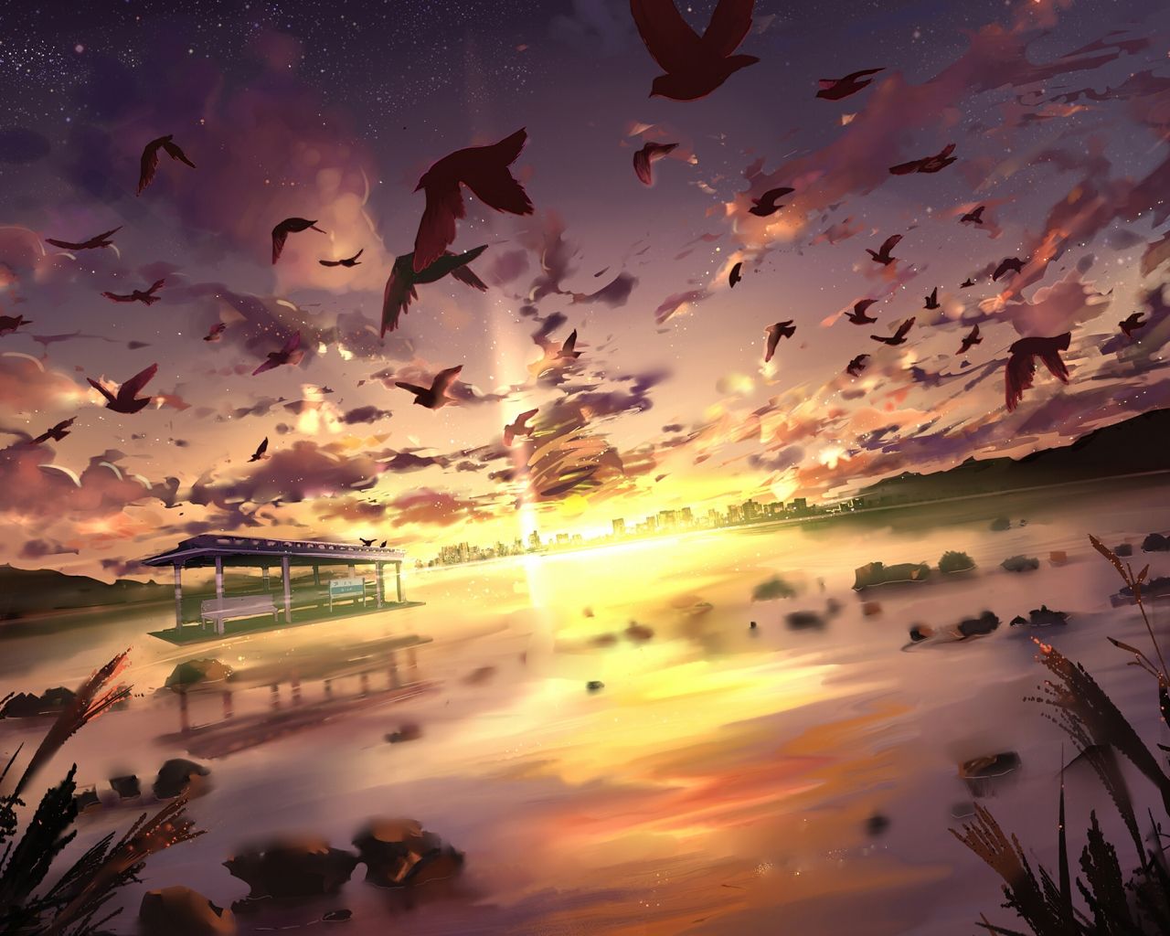 Free download Anime Scenery Wallpaper Anime Landscape 491322 HD