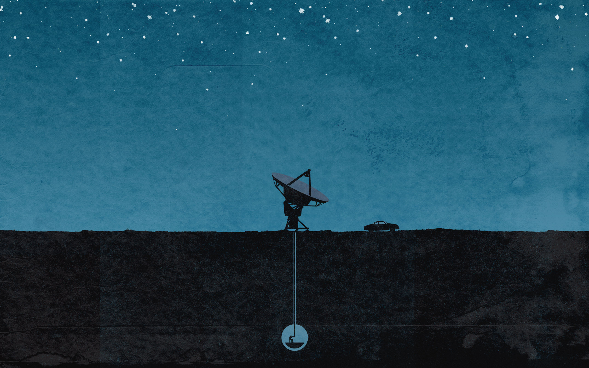 #car, #space, #minimalism, #antenna, #artwork, wallpaper