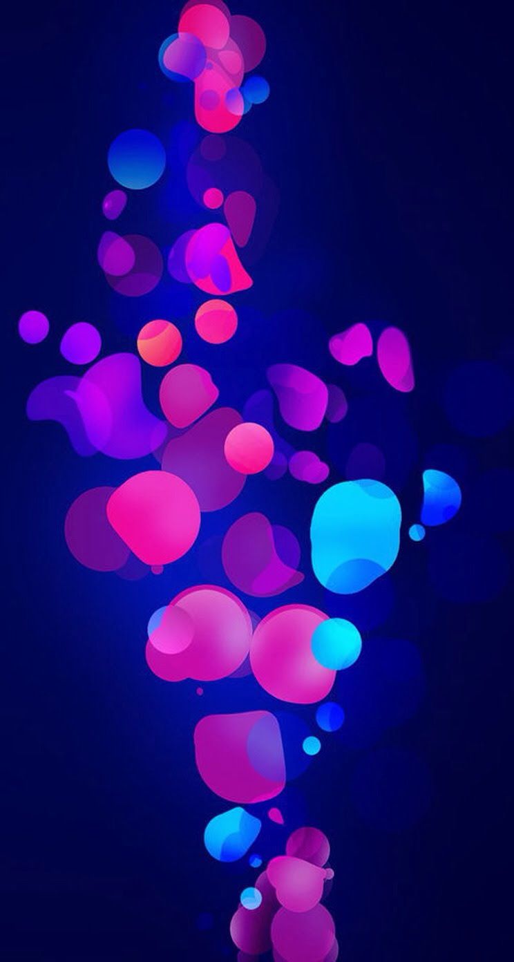 IPhone Wallpaper Hd Patterns Abstract Parallax Blue Free