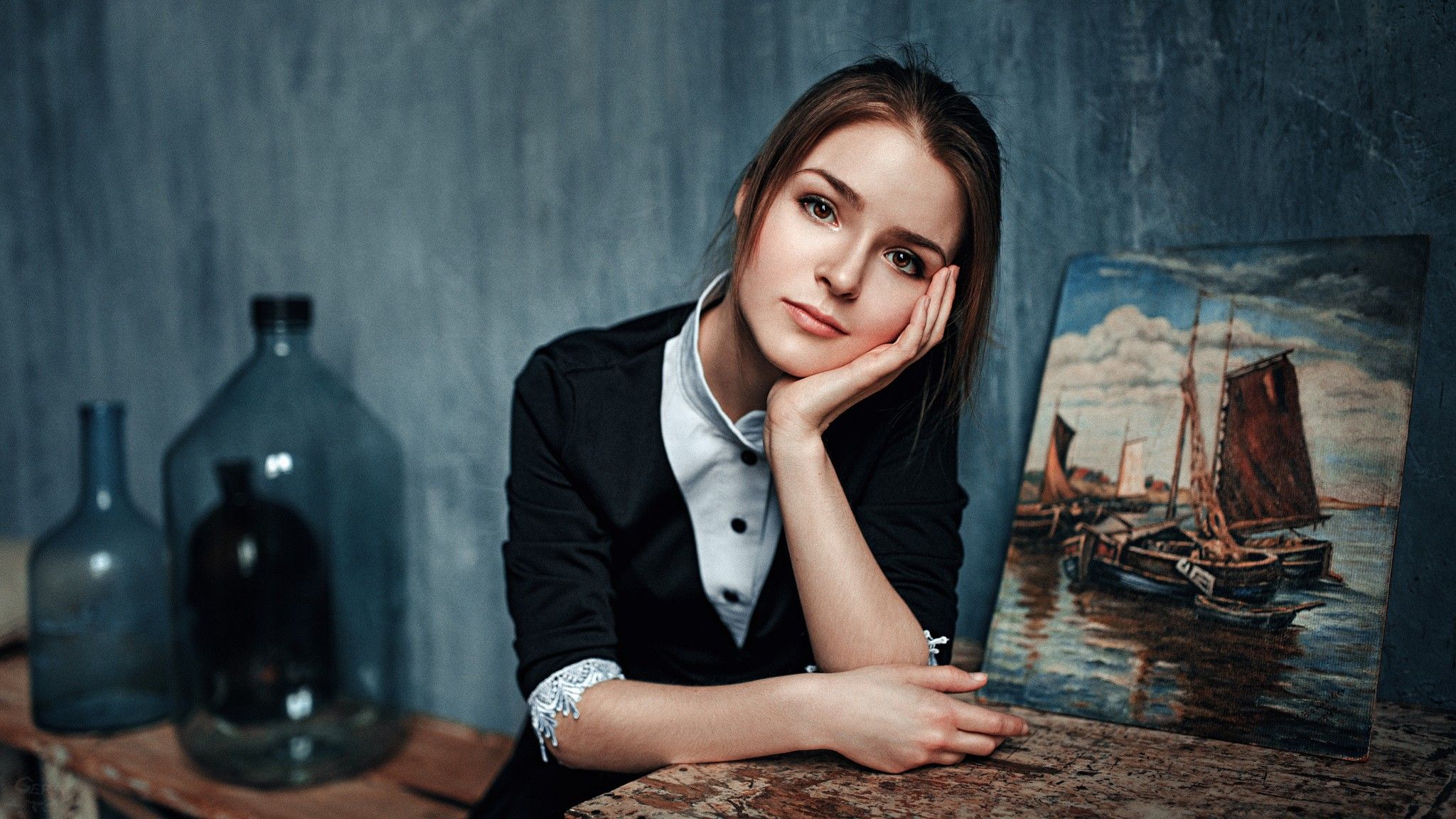 Girl Painting, HD Girls, 4k Wallpaper, Image, Background