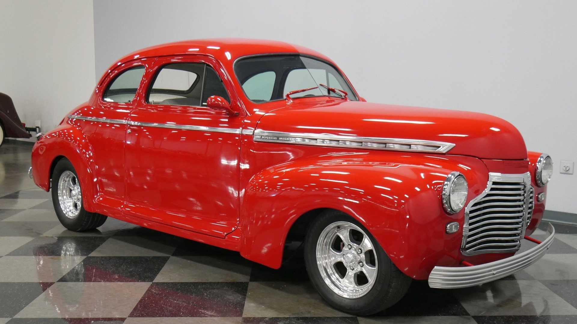 Vivid Red 1941 Chevrolet Super Deluxe Is A Joy To Drive