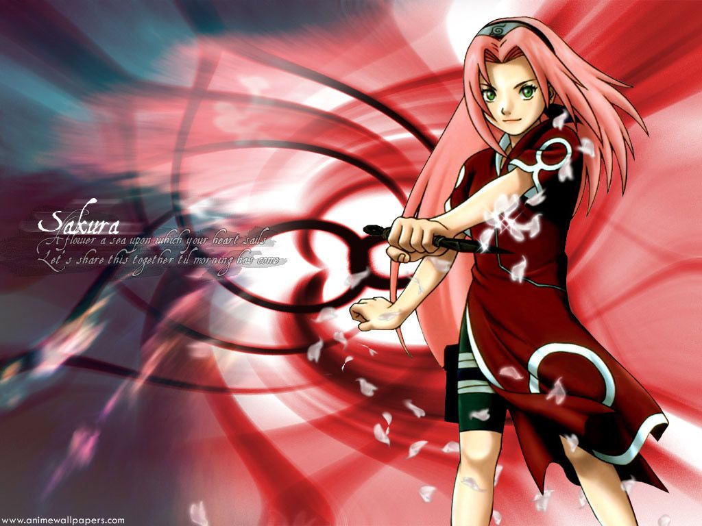 Free download sakura haruno wallpaper naruto shippuden anime 3D