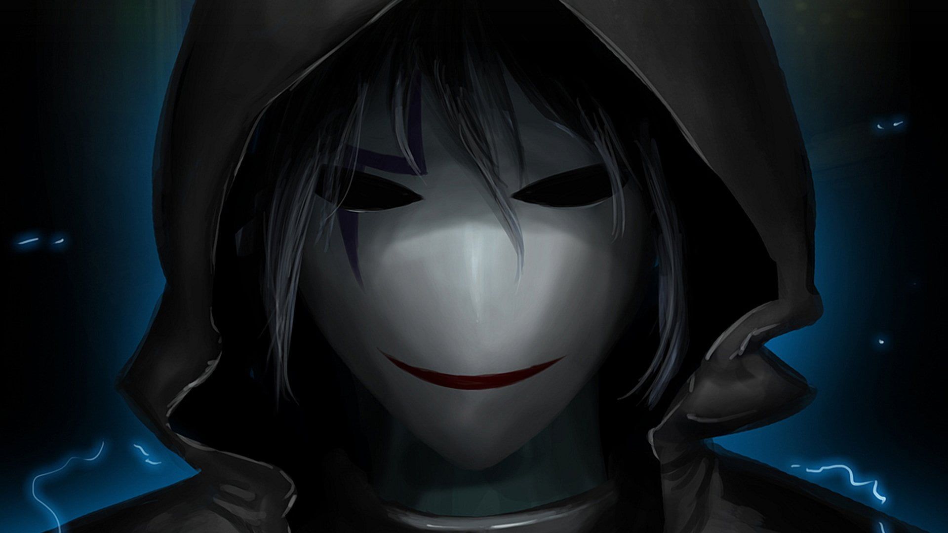 person wearing hood and mask wallpaper #Anime Darker Than Black