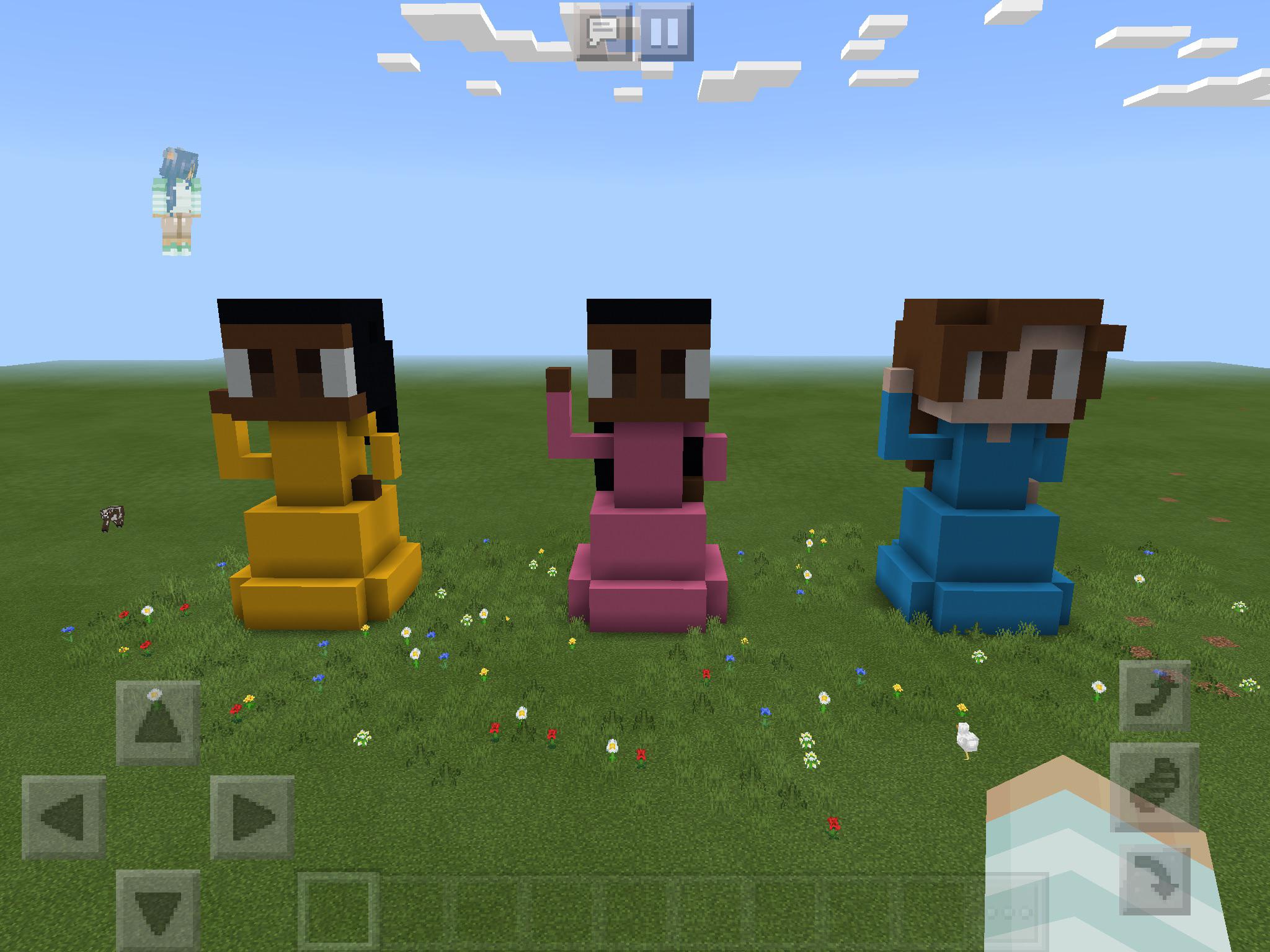 So, I built the Schuyler Sisters in Minecraft, What do you think