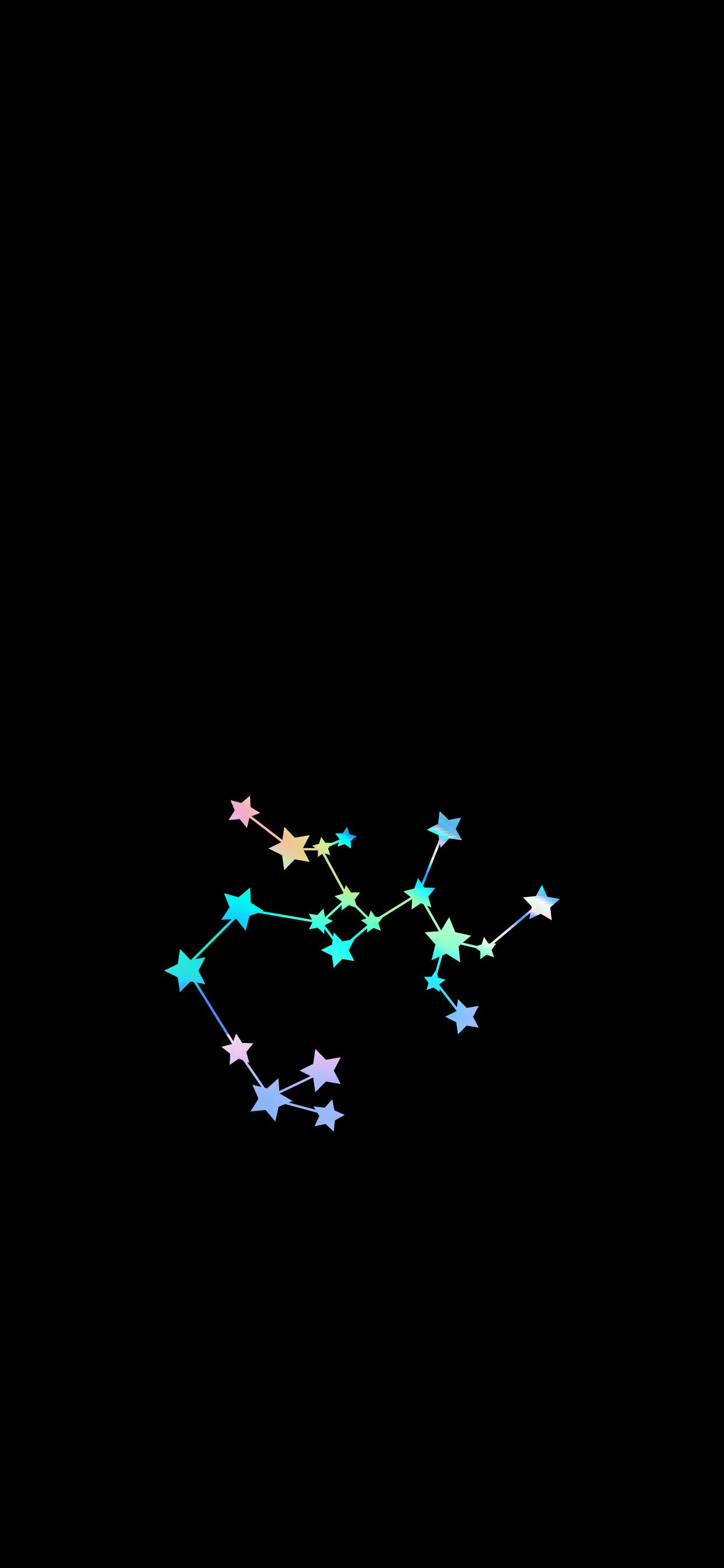 Free Dainty Astrology Sign iPhone Wallpaper. Sagittarius
