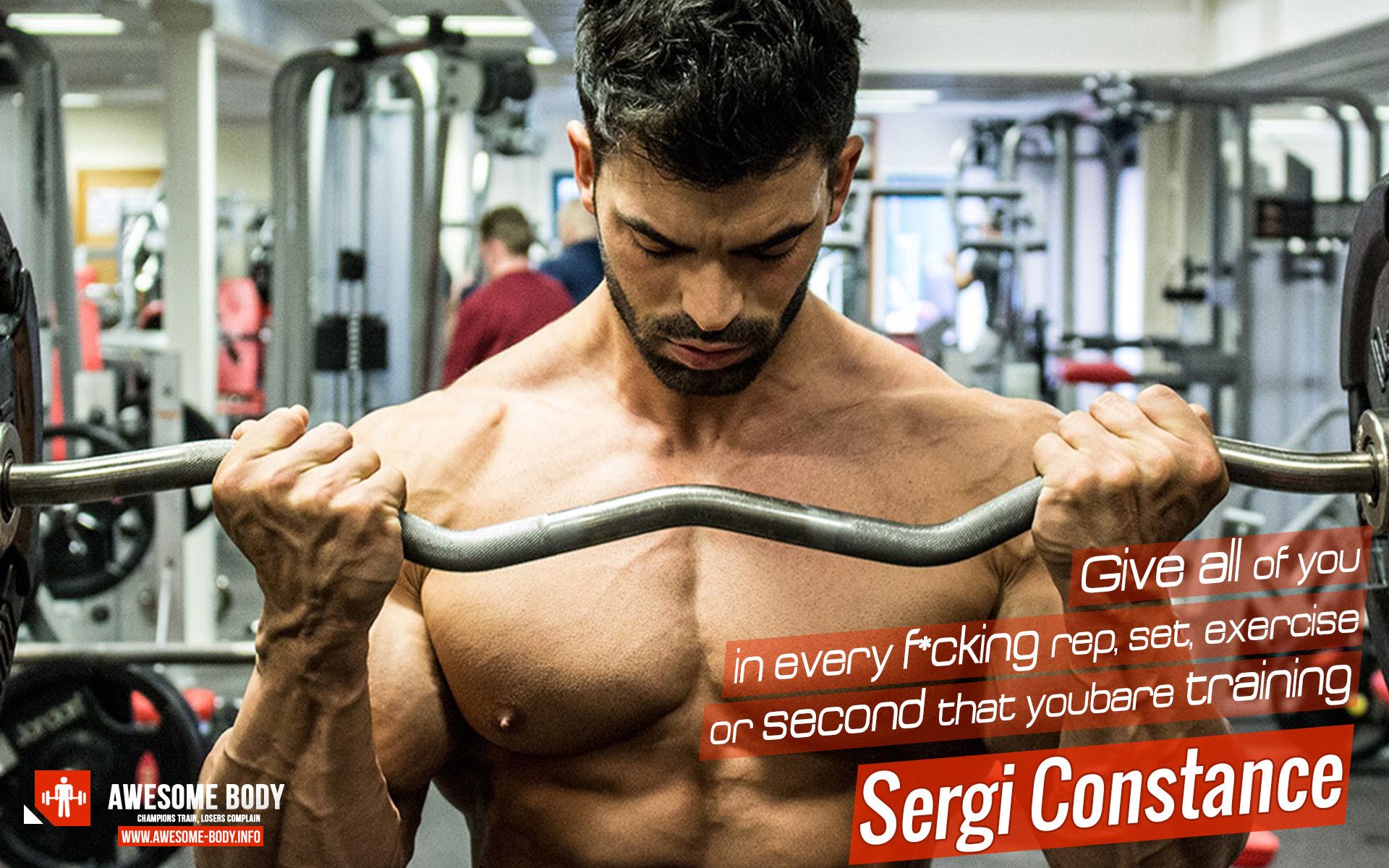 Sergi Constance Motivation Wallpaper Body Club