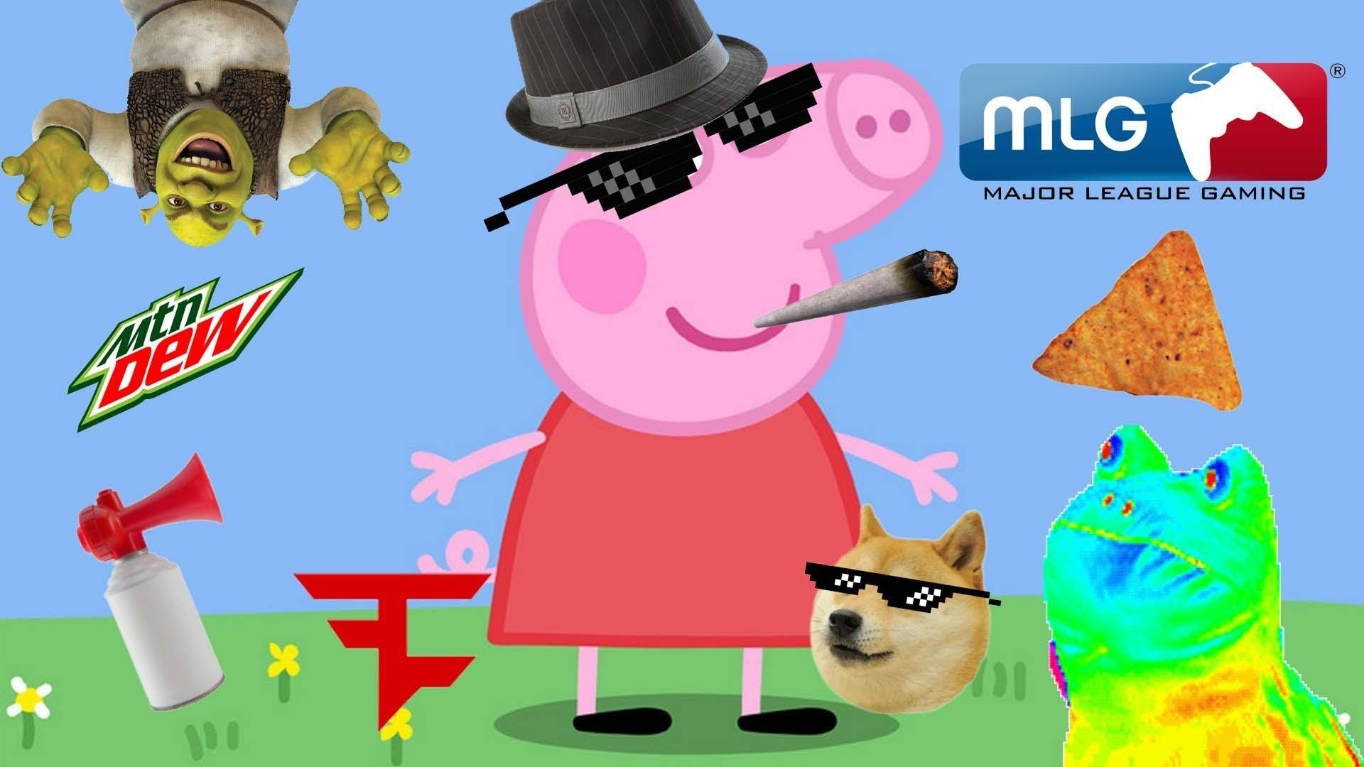 Peppa Pig Computer Meme