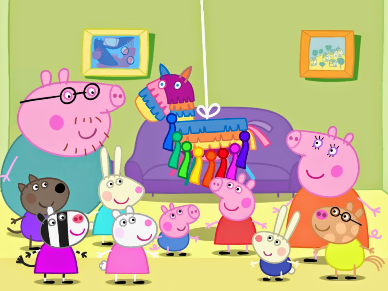 Peppa Pig Desktop Background. Cute Pig Wallpaper, Adorable Pig Wallpaper and Pig Wallpaper