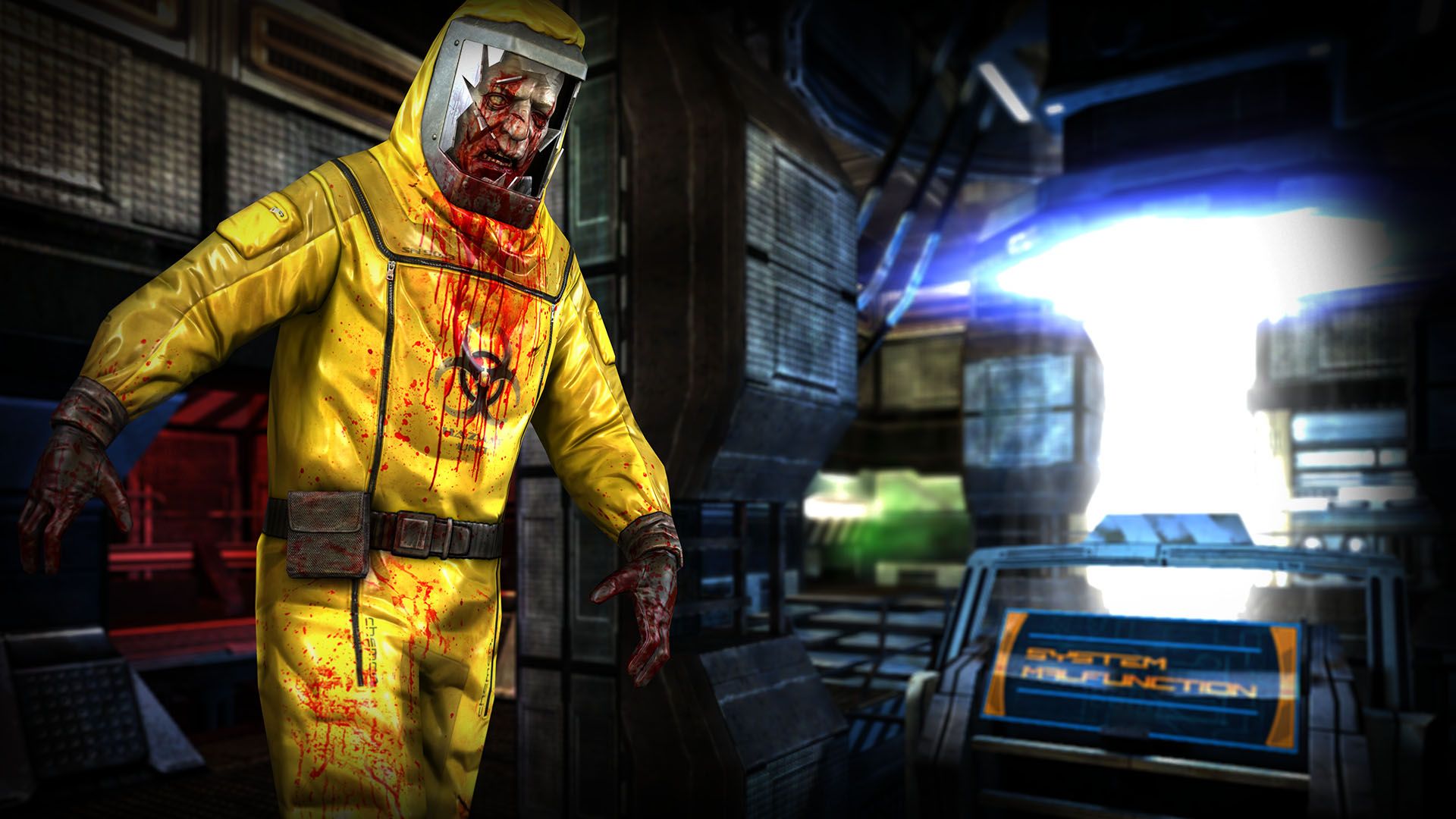 Biohazard Suit Wallpaper. Zombie