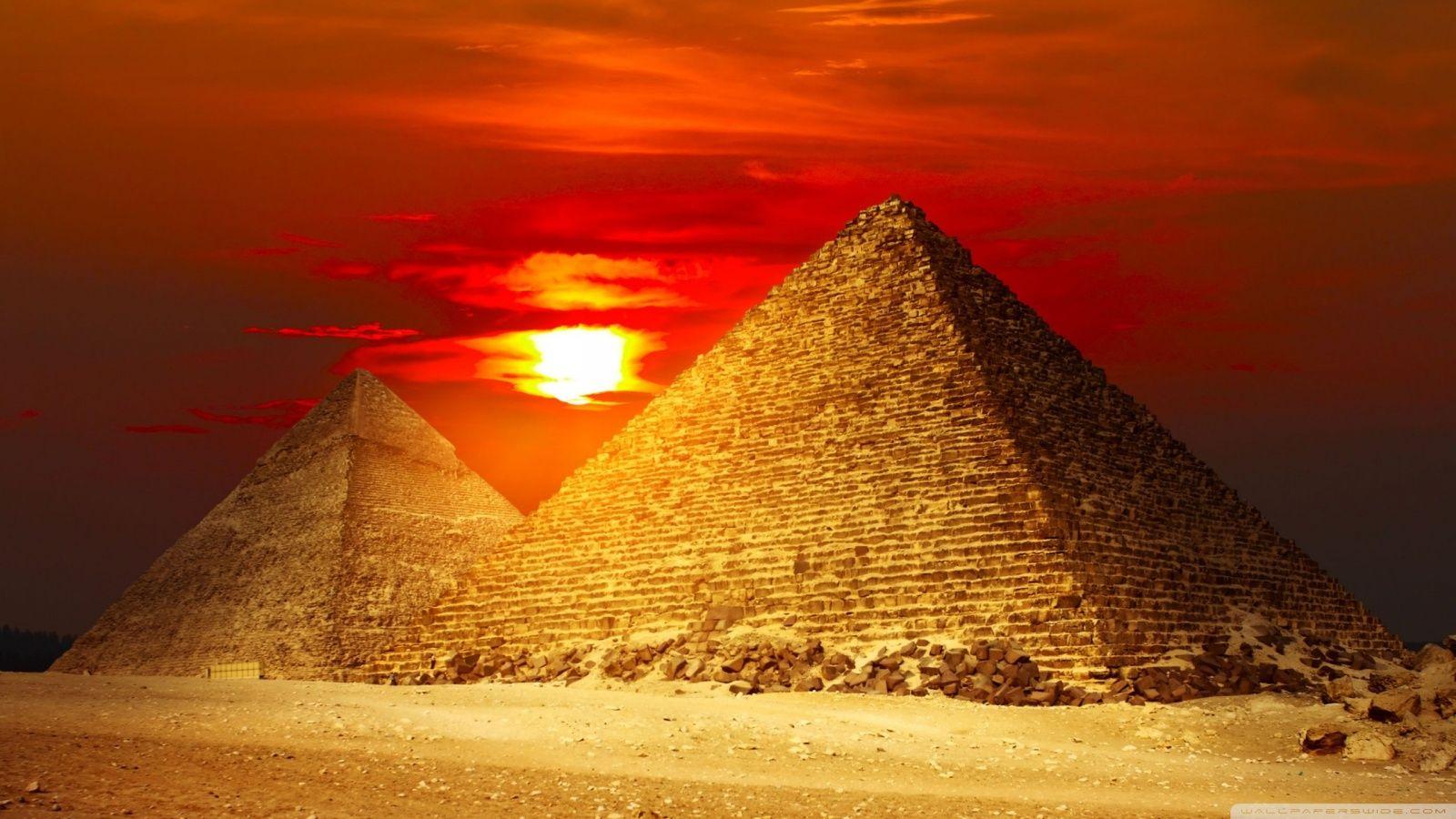 Pyramids Egypt ❤ 4K HD Desktop Wallpaper for 4K Ultra HD TV • Dual