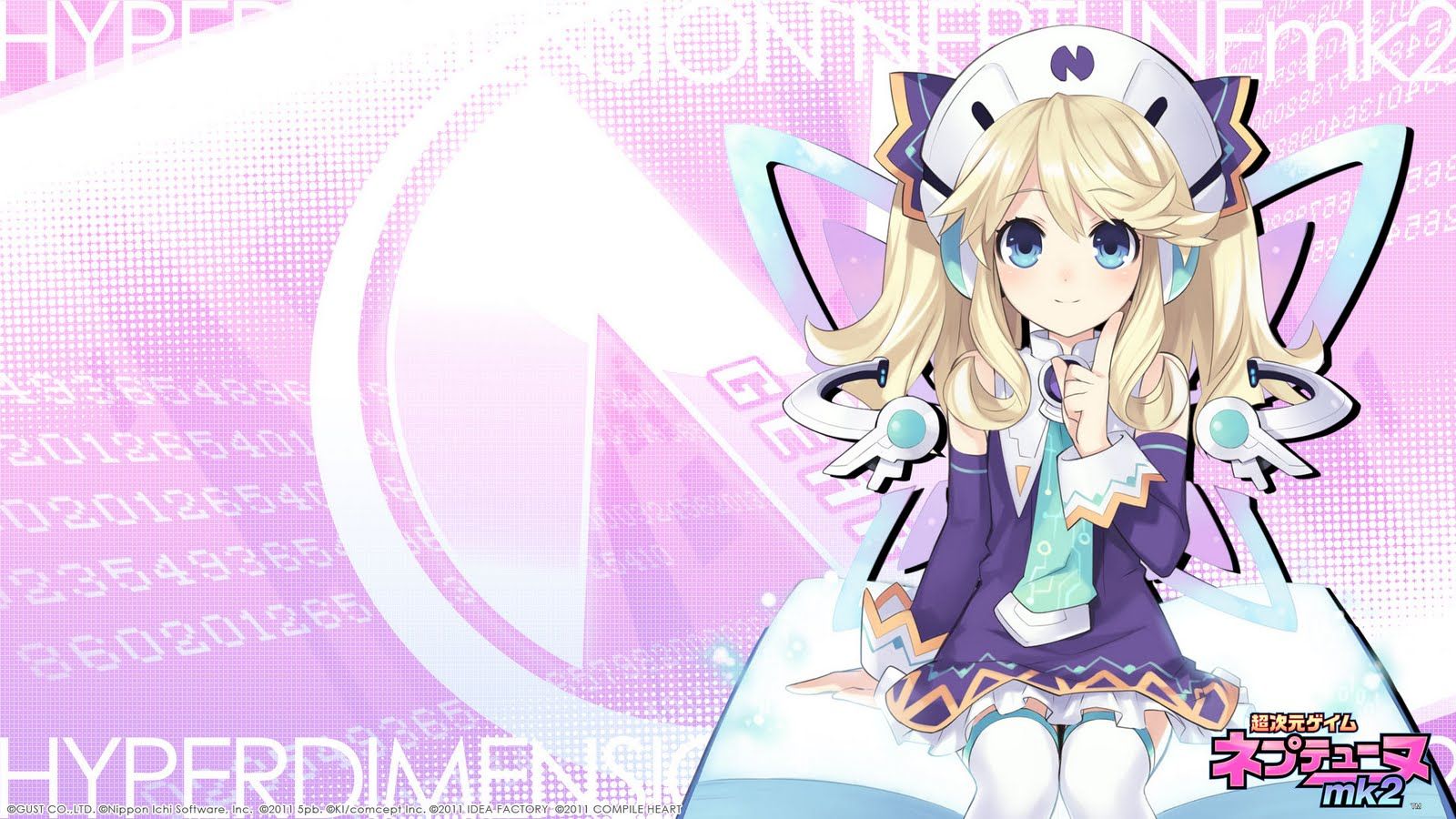 Neptunia Mk. II Official Wallpaper (Part 2)