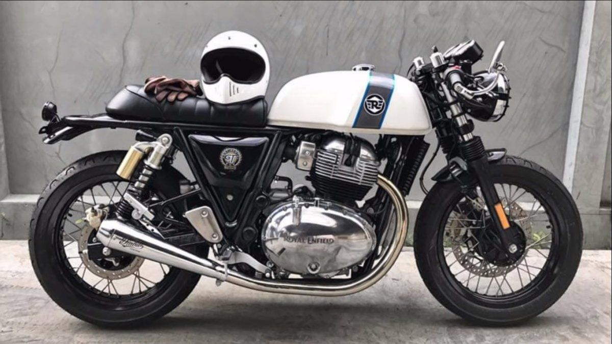Modified Royal Enfield Continental GT 650 looks subtle, yet