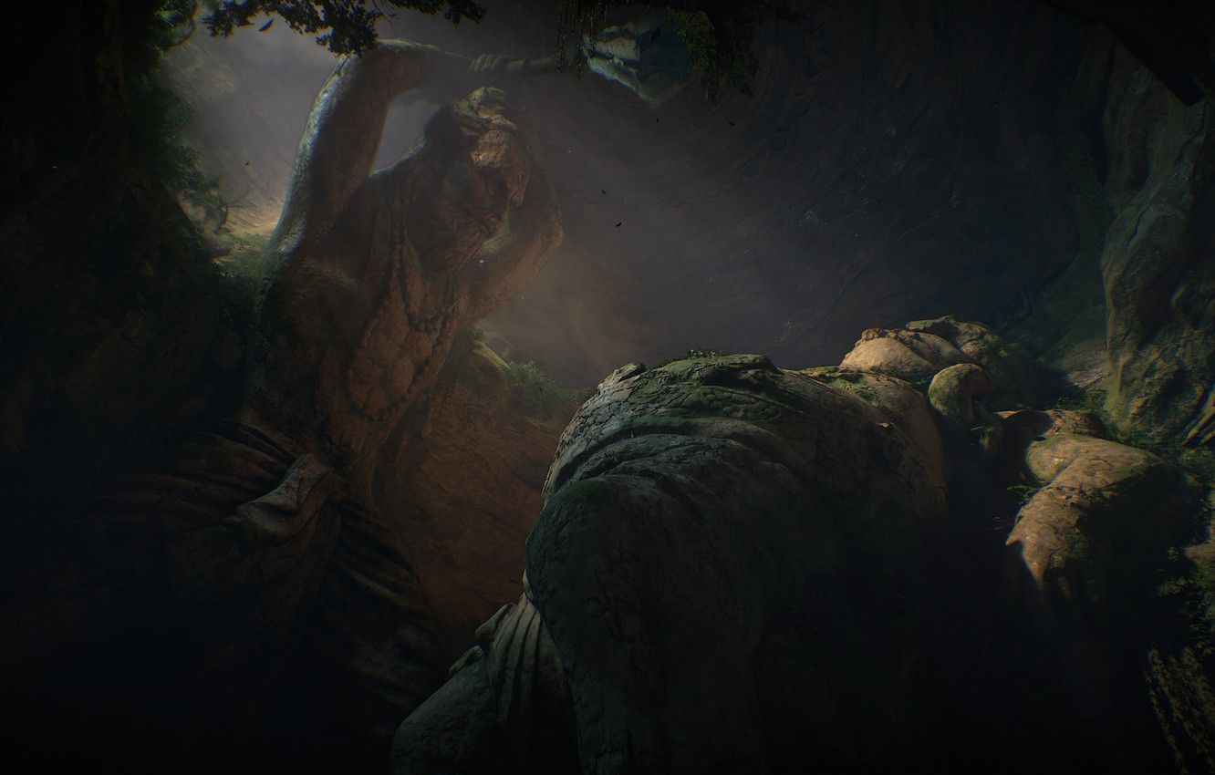 Wallpaper Statue, Uncharted: The Lost Legacy, Ganesha, Parashurama