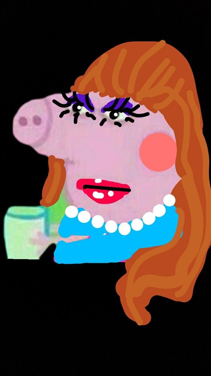 Peppa Pig is SNATCHED looking like Lana Del Rey #peppapig. Peppa