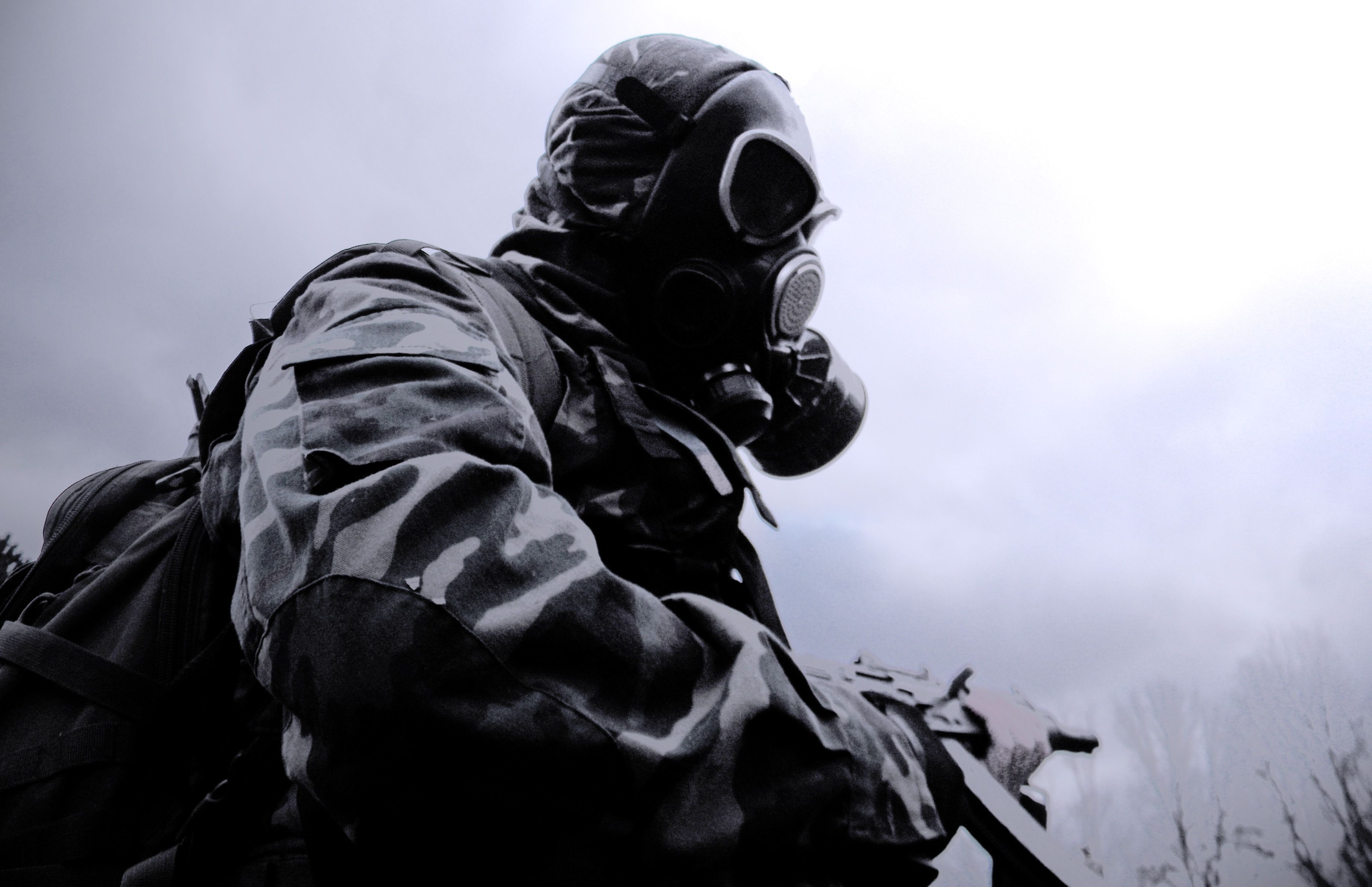 Gas Mask Soldier Wallpaper Free Gas Mask Soldier