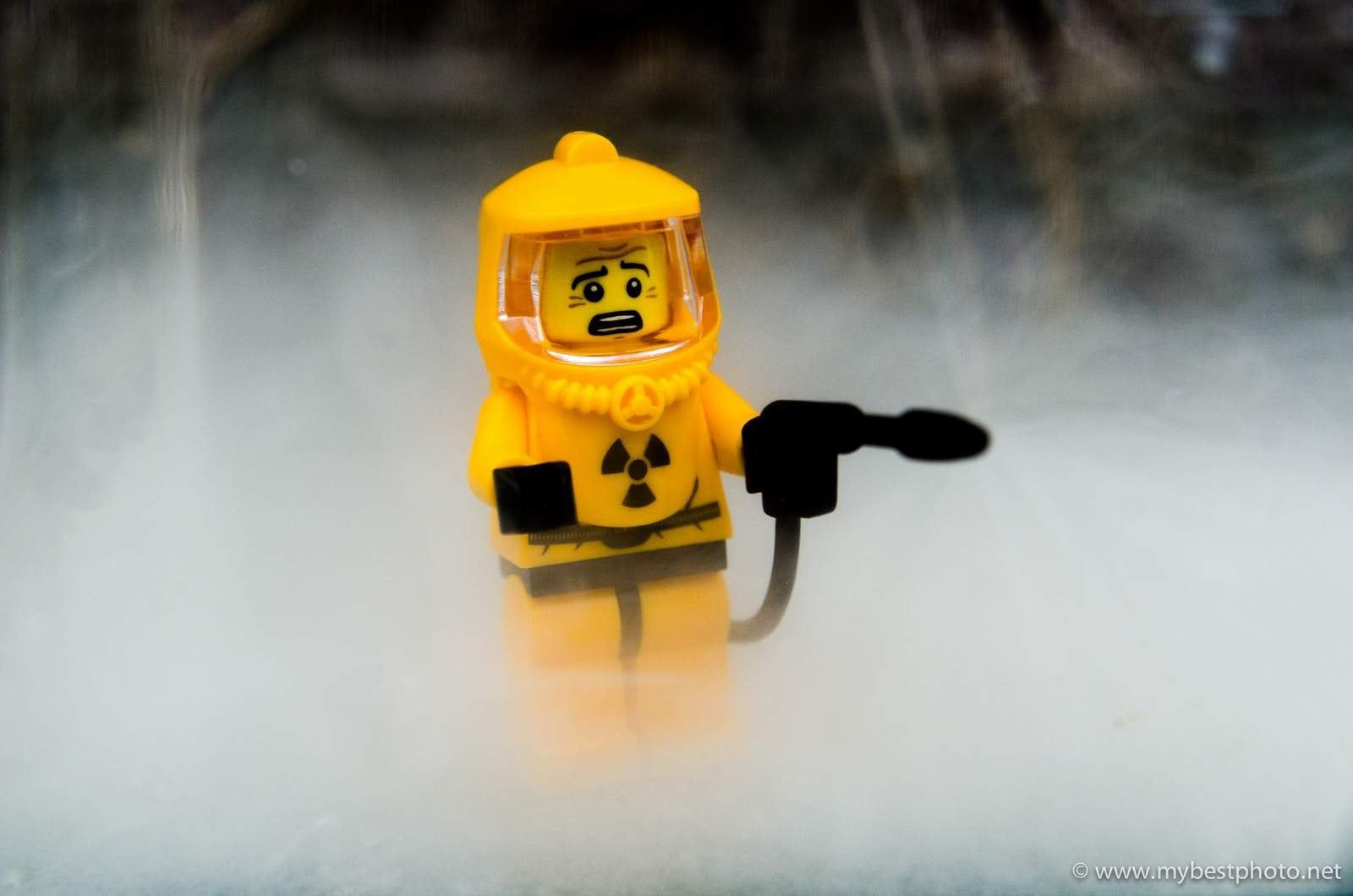 Lego Minifigure Hazmat Guy