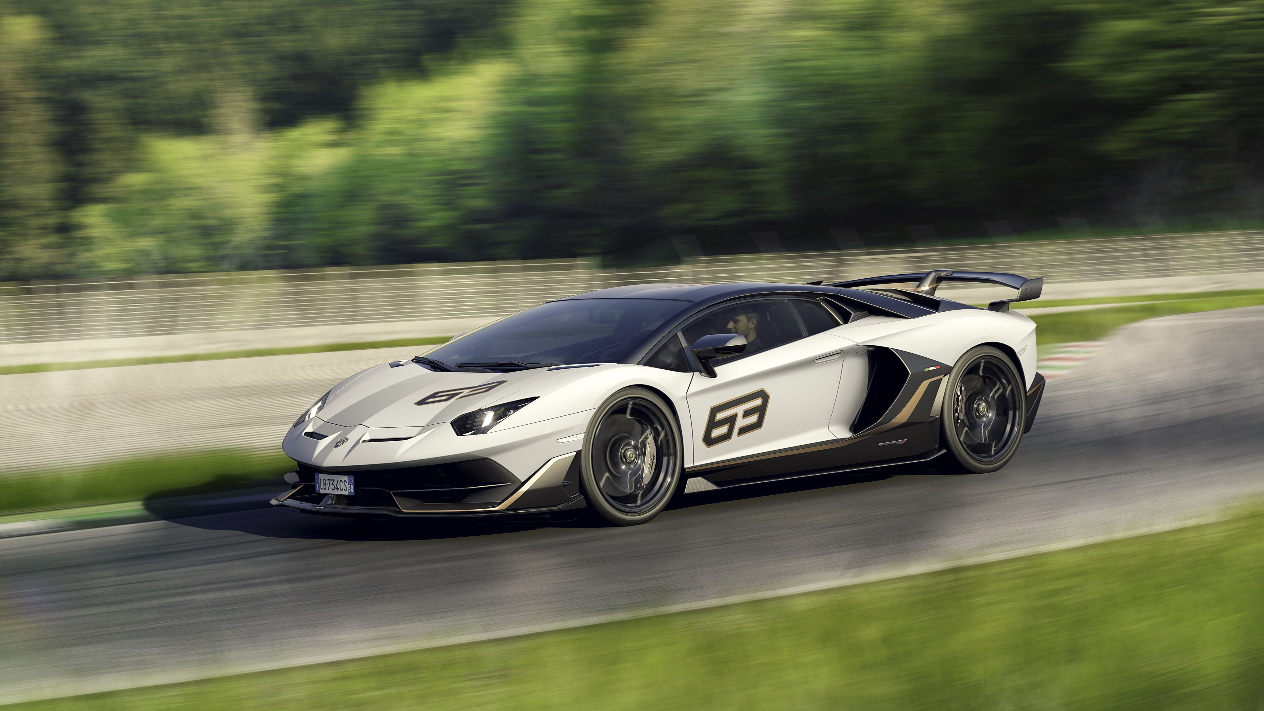 Lamborghini Aventador SVJ 63 2019 4K 7 Wallpaper. HD Car