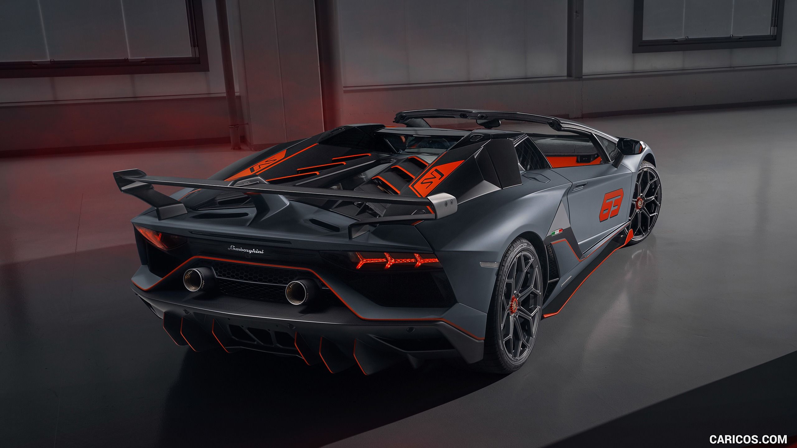 Lamborghini Aventador SVJ 63 Roadster Three Quarter