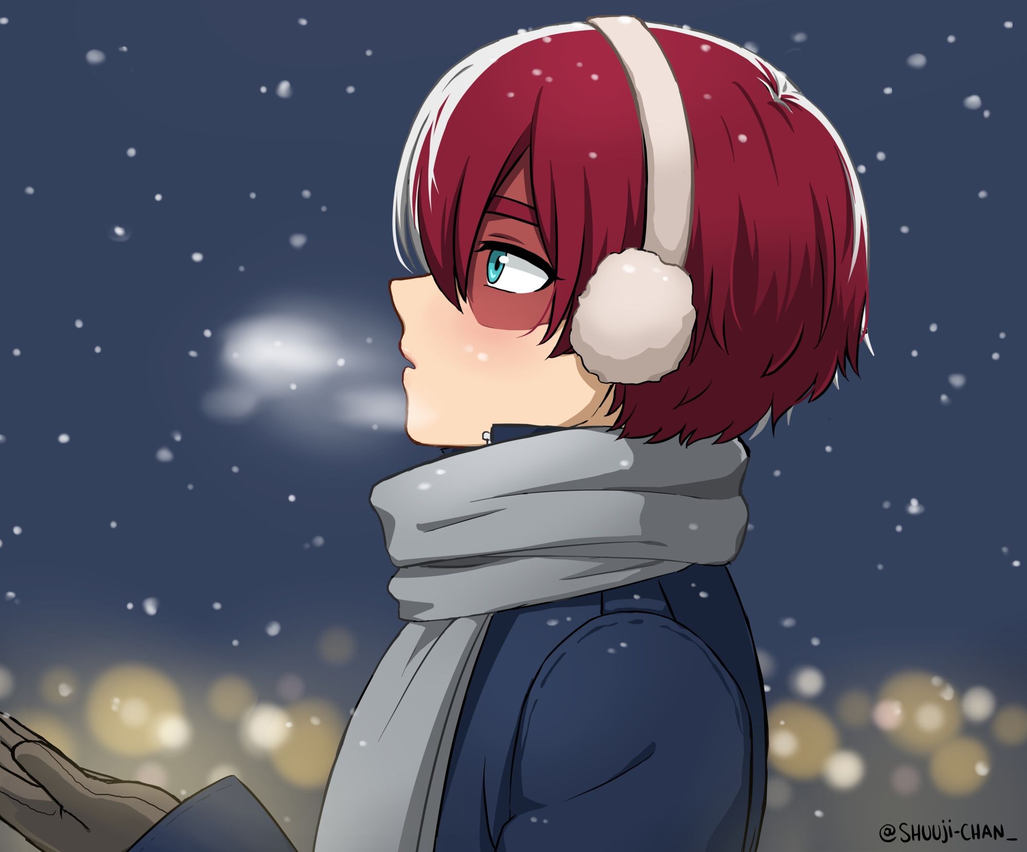 Shoto Todoroki HD Wallpaper
