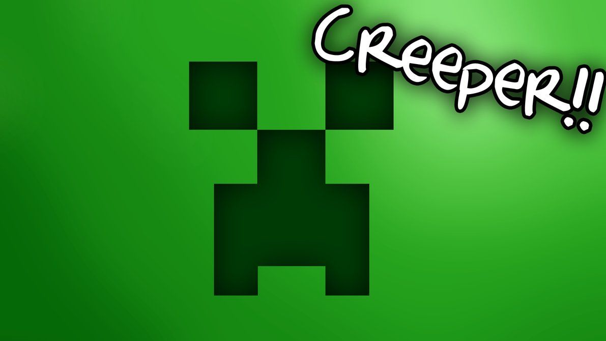 Download Wallpaper HD Minecraft Creeper