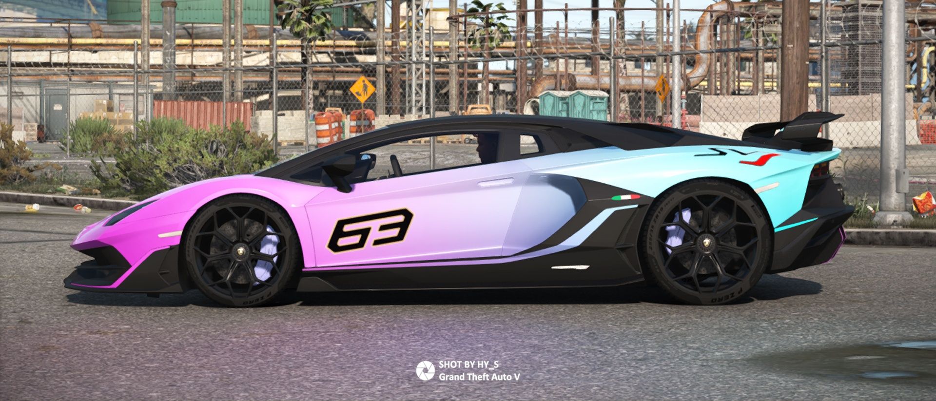 The lamborghini 63