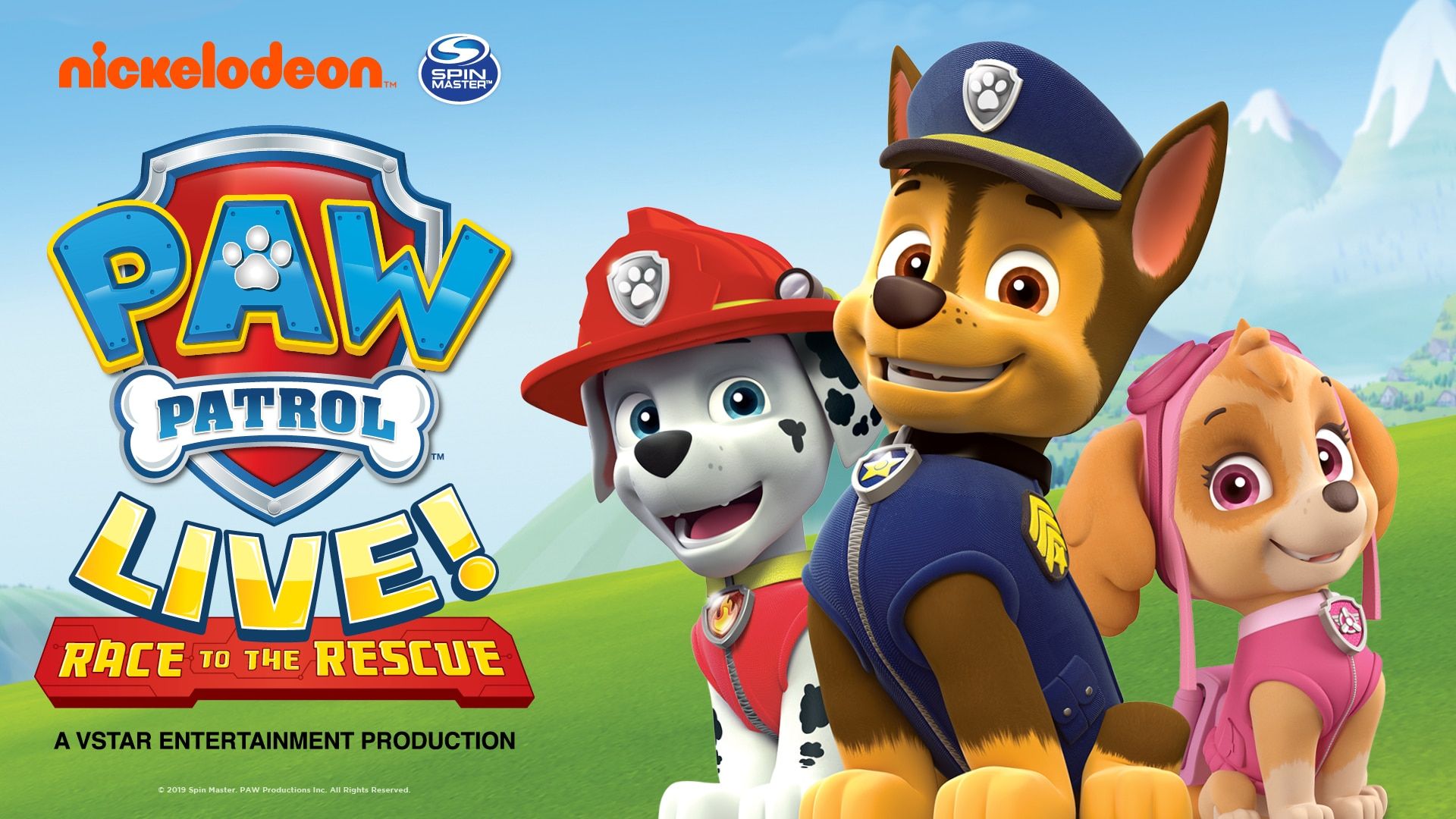 Paw Patrol Live! Race to the Rescue Morning
