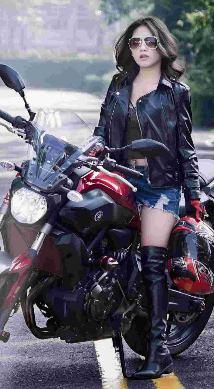 Female Biker Wallpapers Wallpaper Cave 2810