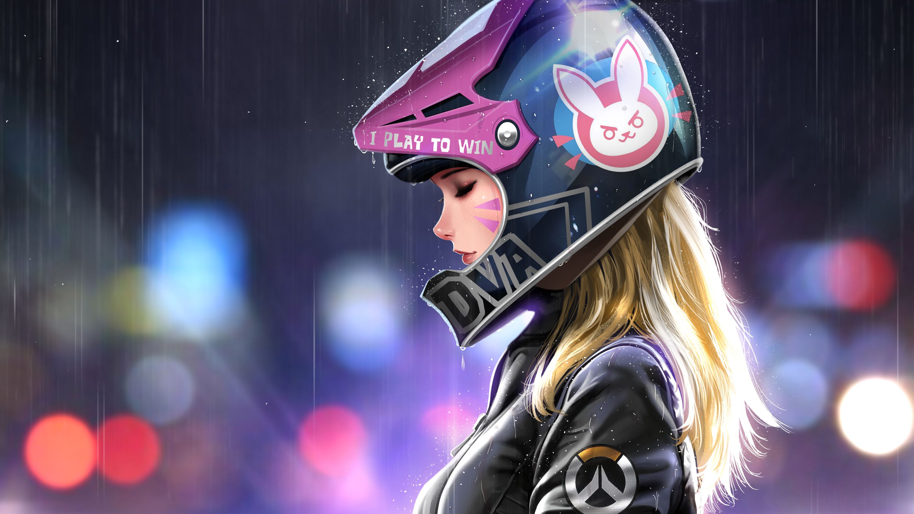 Dva Biker Girl Wallpaper and Background Image