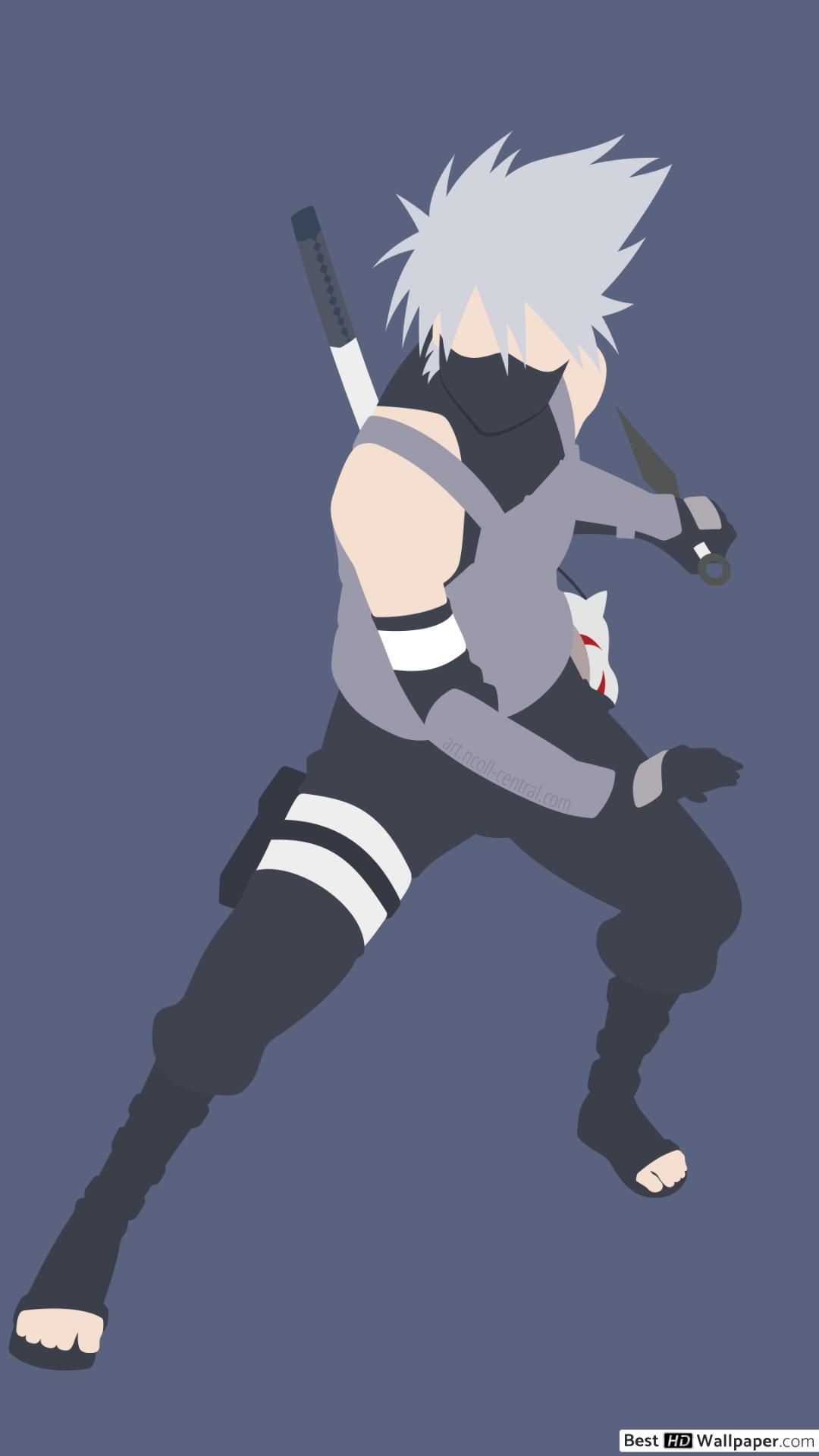 Kakashi Minimalist Wallpapers - Wallpaper Cave