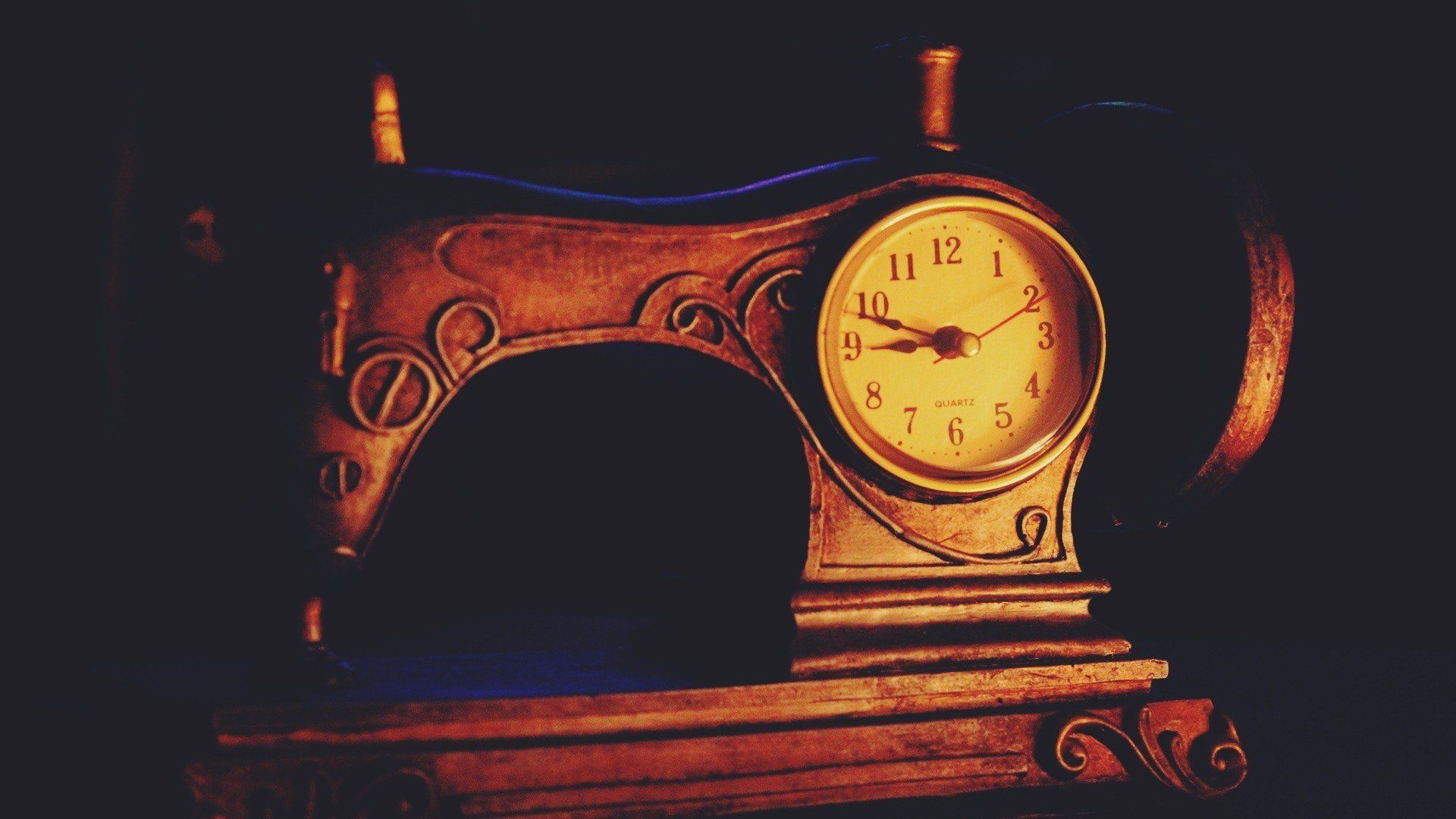 vintage, Old, Clocks, Antiques, Night, Retro style Wallpaper HD / Desktop and Mobile Background