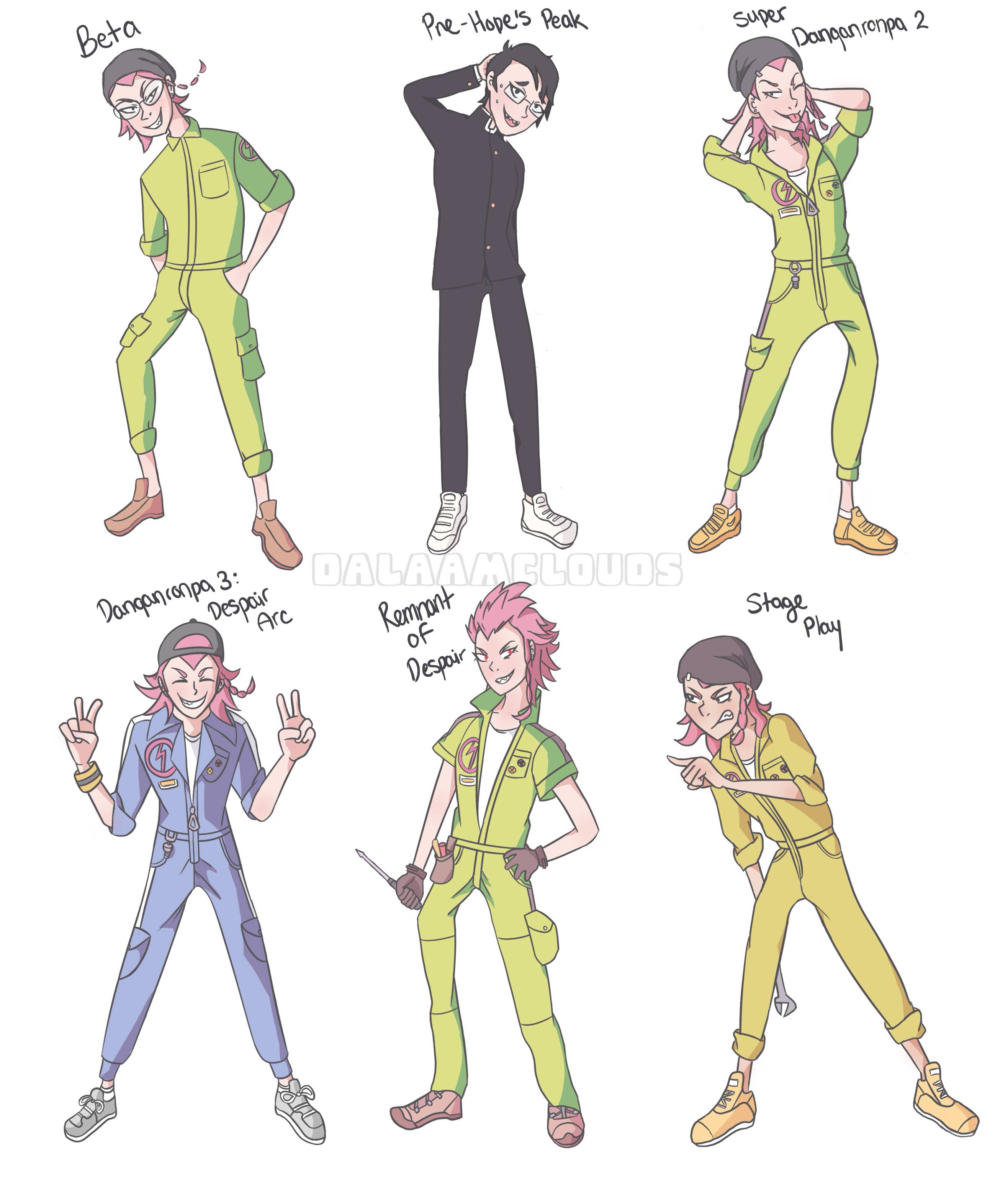 SPOILERS 2 6 The Different Designs Of Kazuichi Souda
