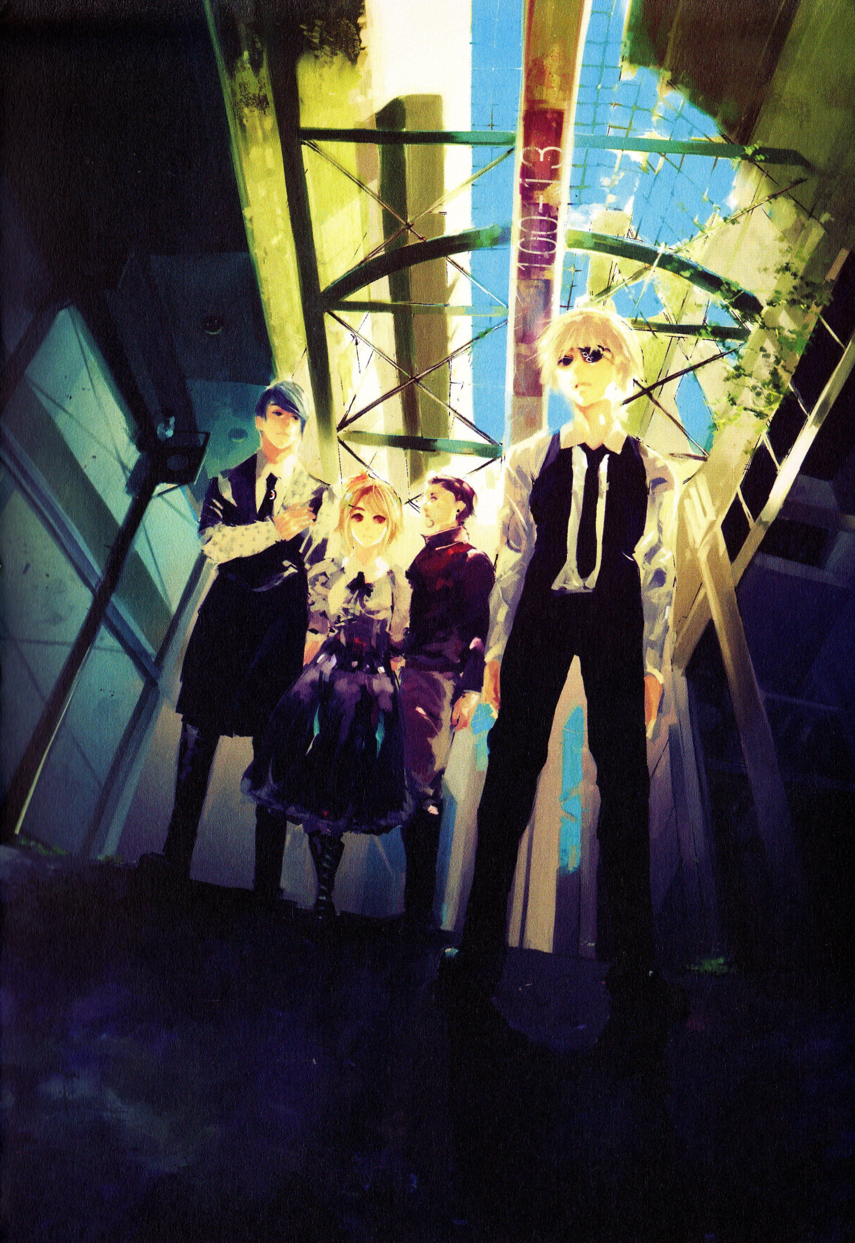 Tokyo Ghoul, Kaneki Ken, Shuu Tsukiyama, Fueguchi Hinami, Kazuichi