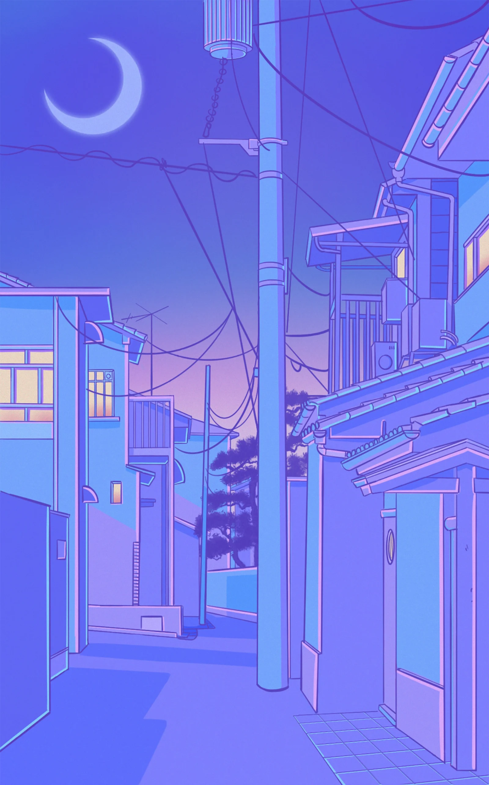 Anime Pastel Blue Aesthetic Wallpaper - Shardiff World