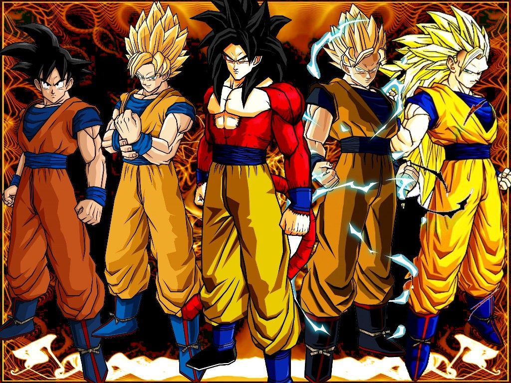 Free download Image of Dragon Ball GT Son Goku Transformation