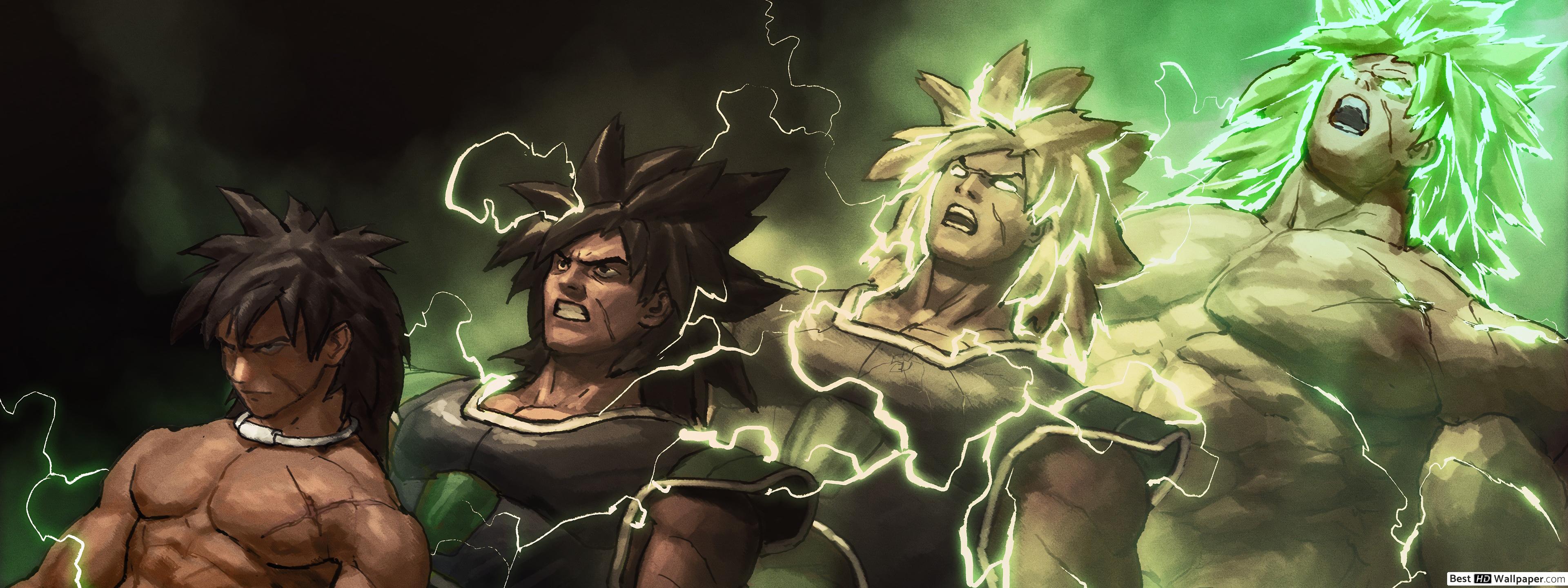 Dragon Ball Super Broly Movie Transformation HD wallpaper