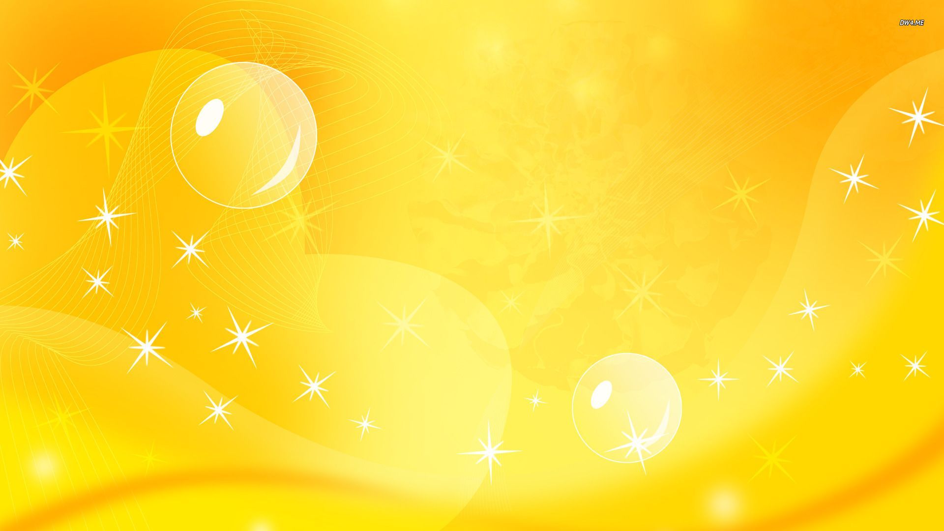 Yellow Abstract Wallpaper