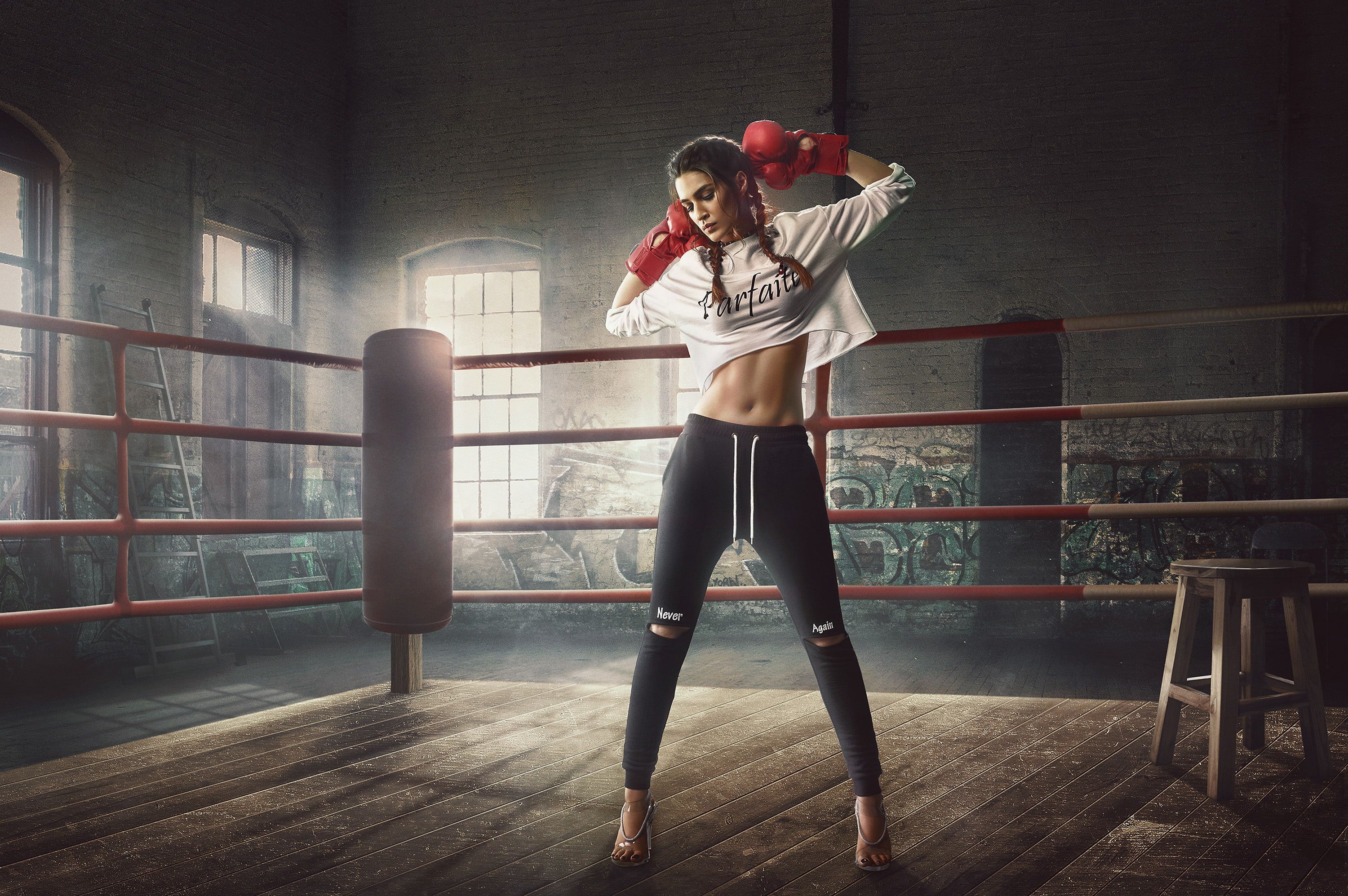 boxing ring girls