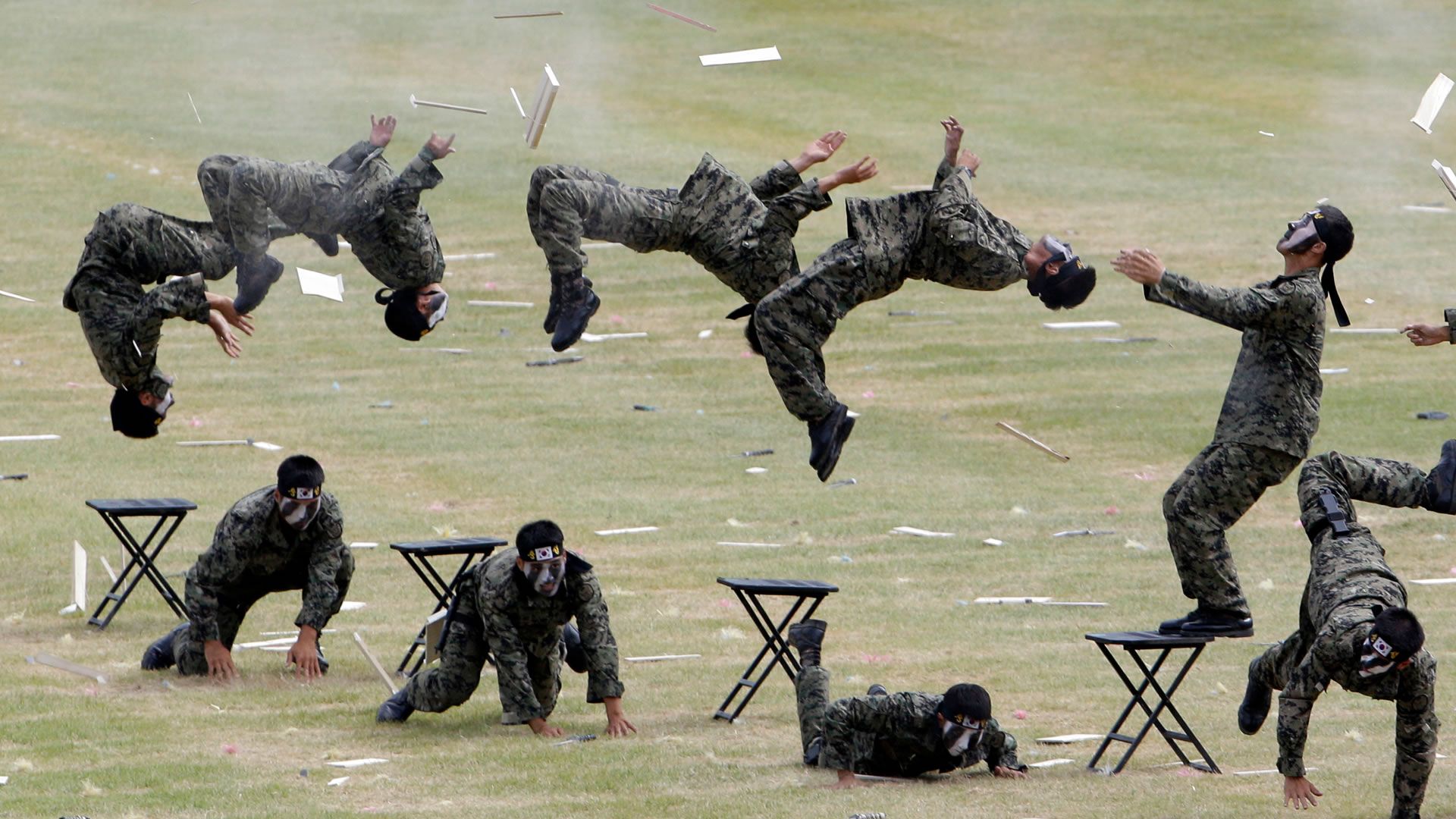 South Korean Army Forces Training