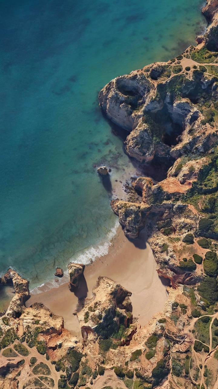 Calming Coastline wallpaper