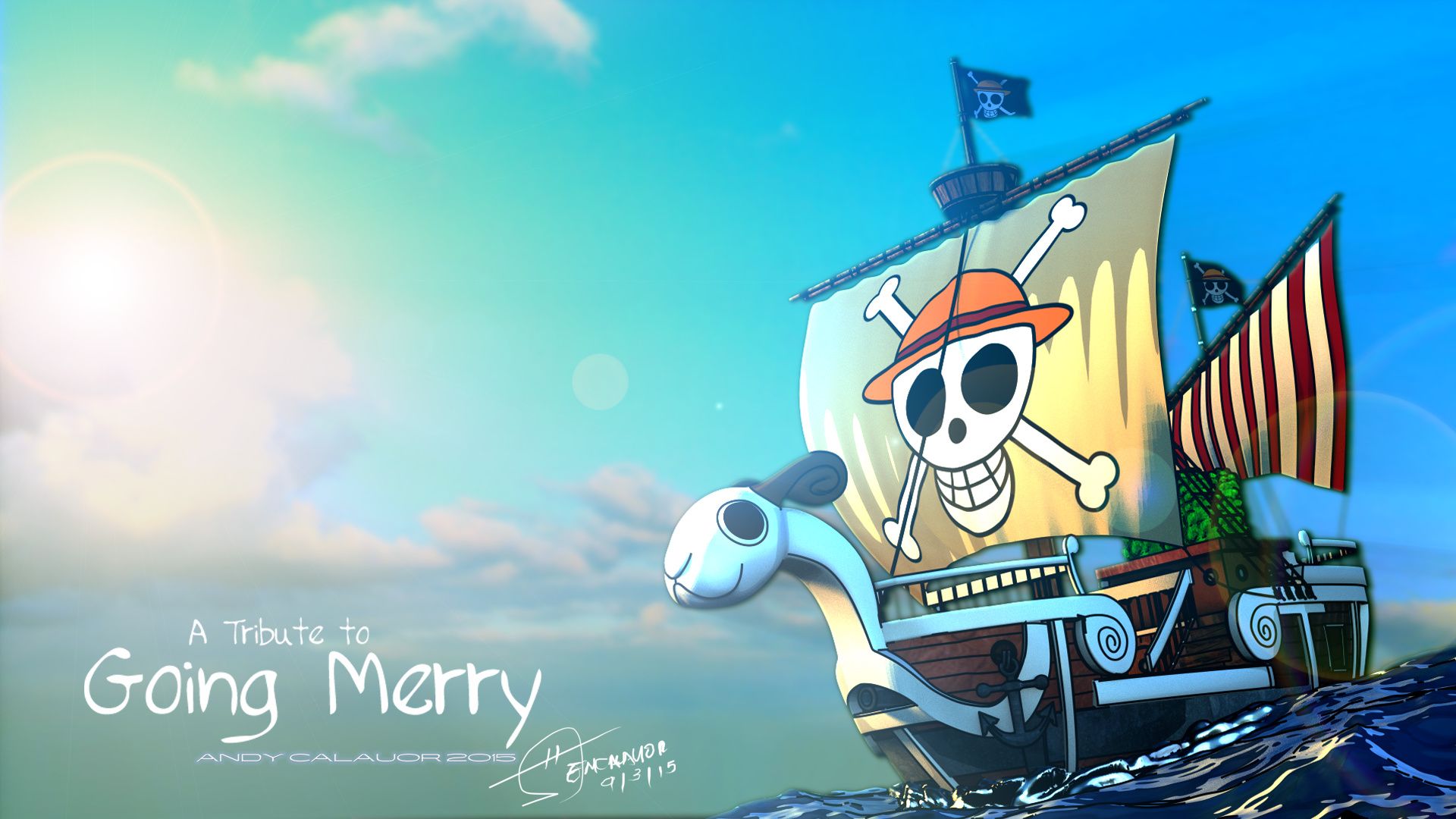 HD wallpaper One Piece Going Mary ship digital wallpaper Anime  Wallpaper  Flare